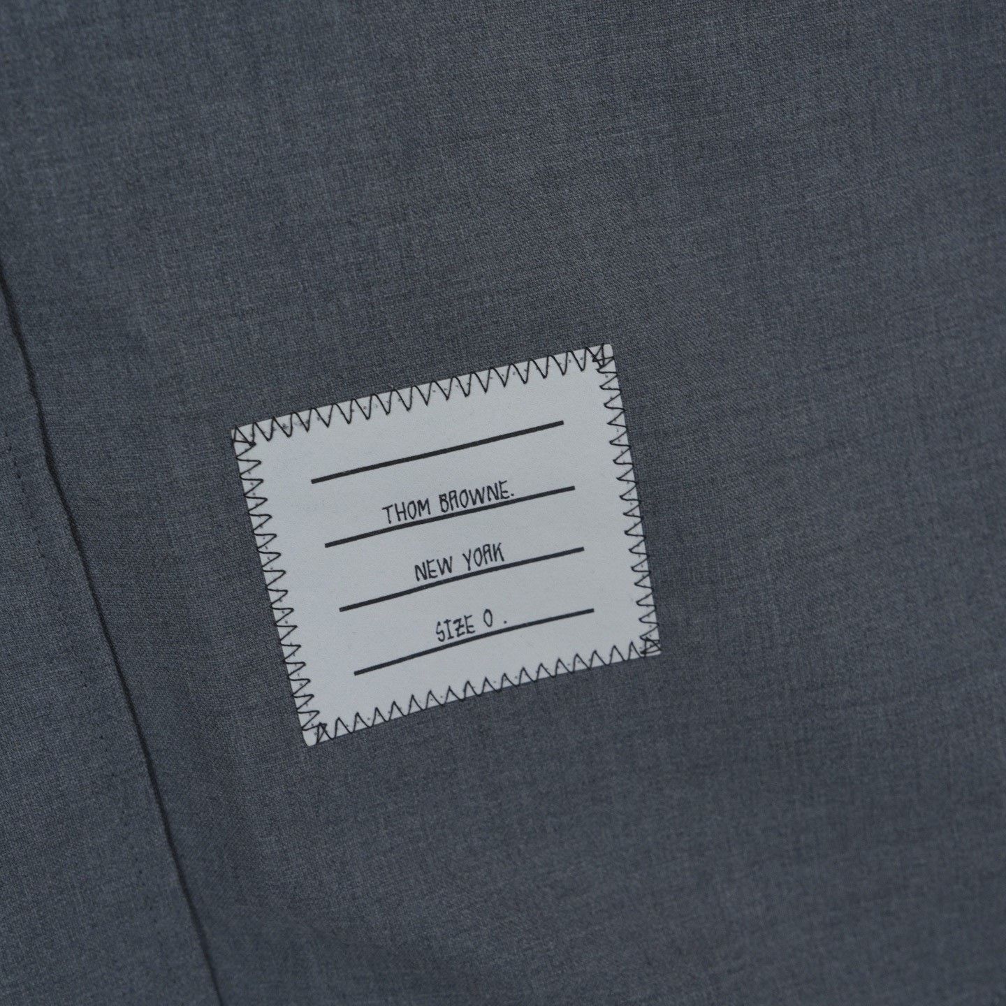 Thom Browne Thom Browne Gray Four-Stripe Shirt Jacket Size US XS / EU 42 / 0 - 3 Thumbnail