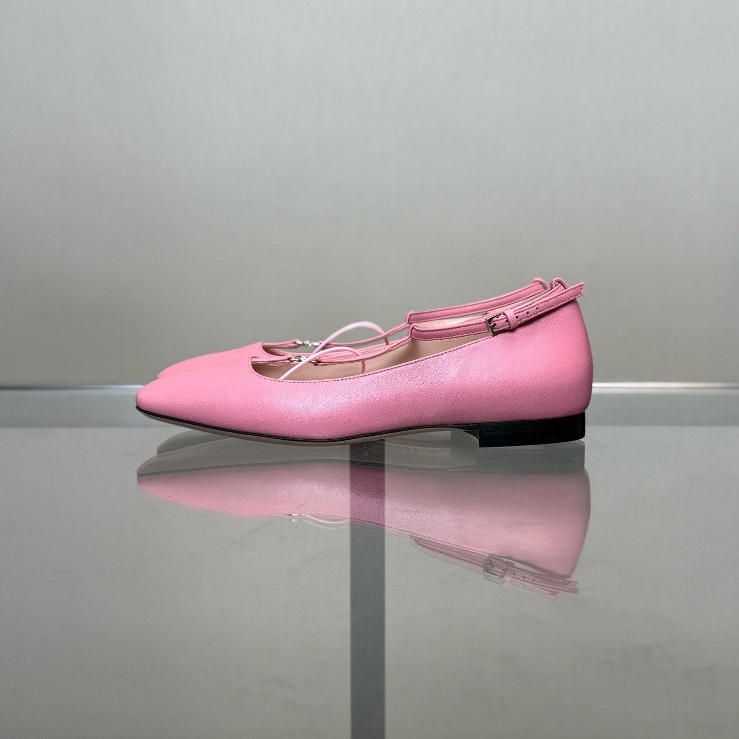 Gucci Gucci Pink Ballet Shoes Size US 4 / IT 34 - 5 Thumbnail