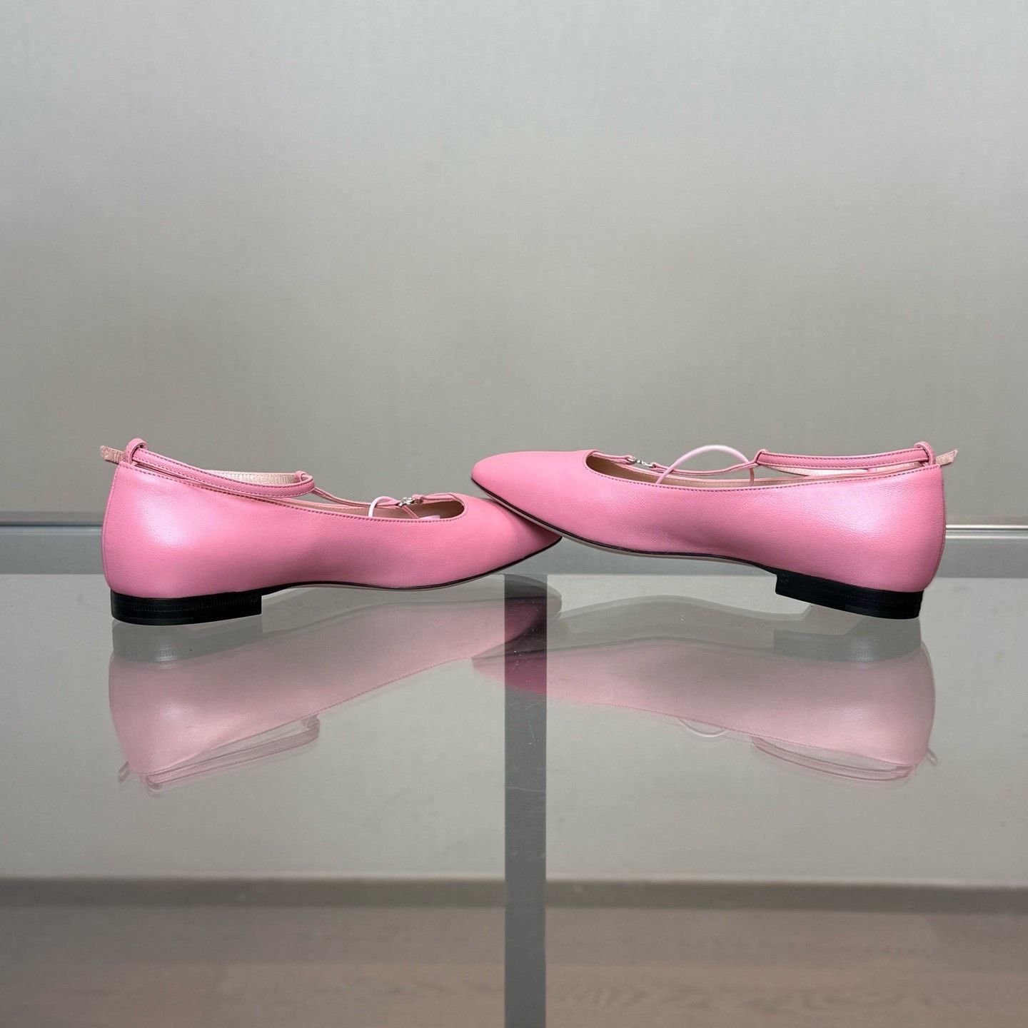 Gucci Gucci Pink Ballet Shoes Size US 4 / IT 34 - 6 Thumbnail
