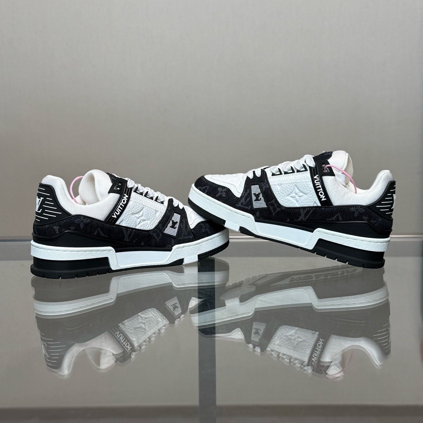 Louis Vuitton Louis Vuitton LV Trainer Denim Size US 5.5 / IT 35.5 - 6 Thumbnail