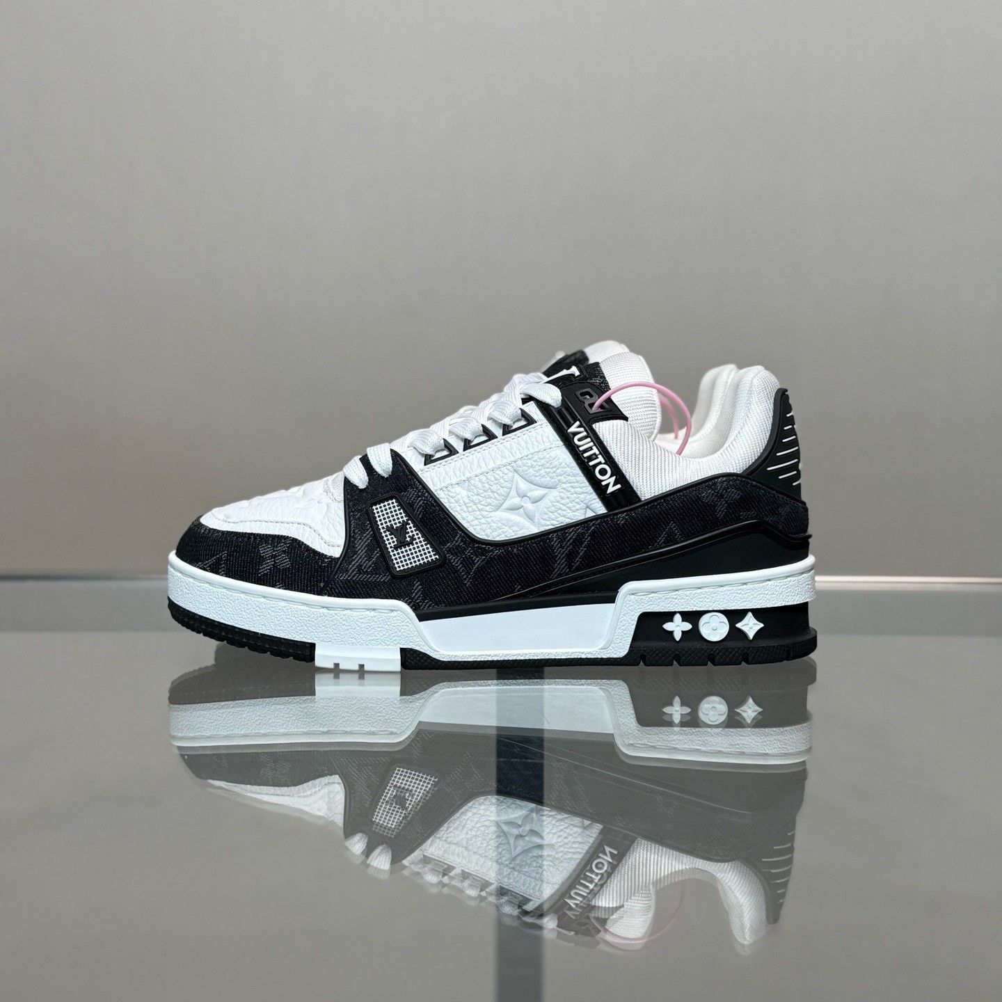 Louis Vuitton Louis Vuitton LV Trainer Denim Size US 5.5 / IT 35.5 - 5 Thumbnail