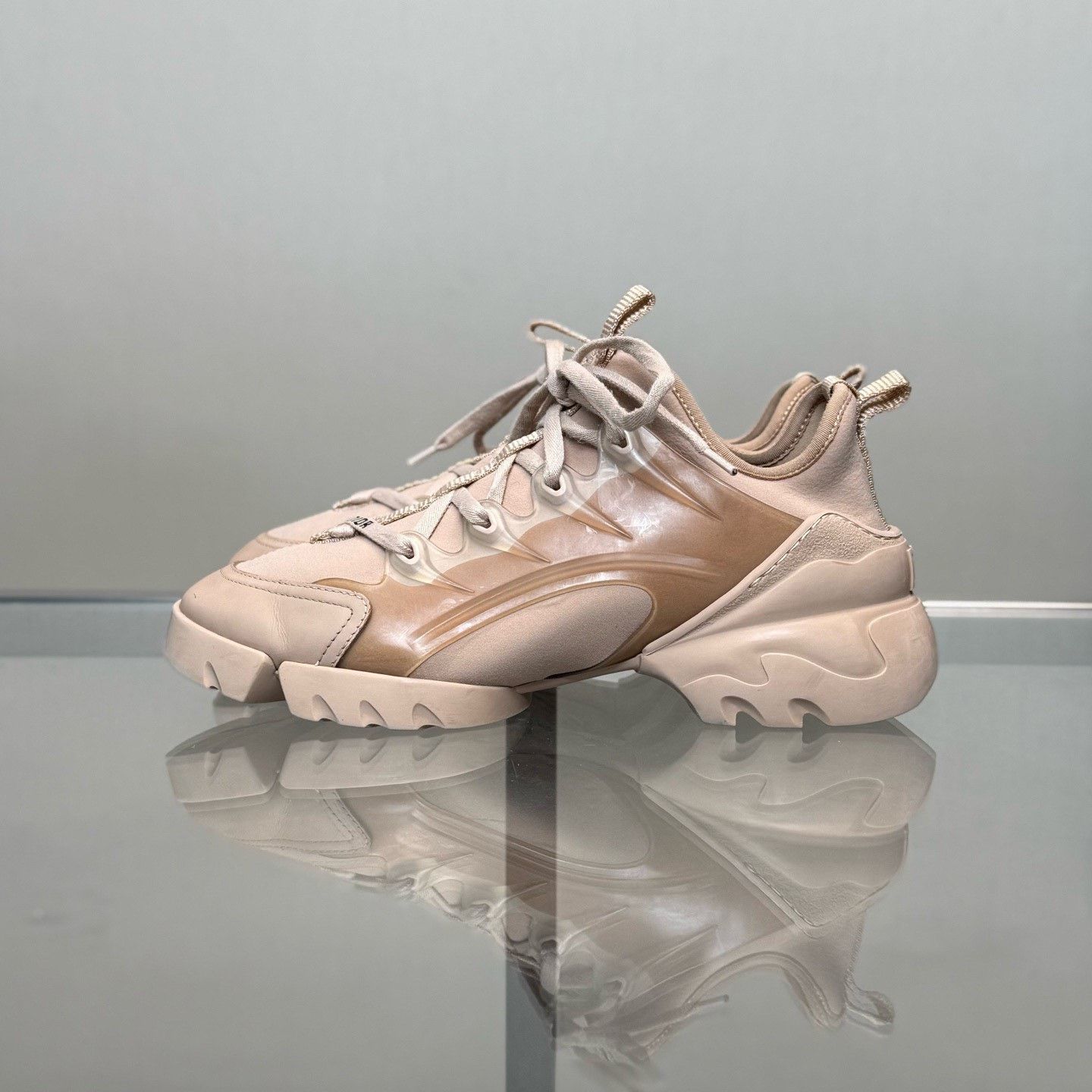 Dior Dior D-Connect Beige Dad Sneakers Size US 7 / IT 37 - 5 Thumbnail