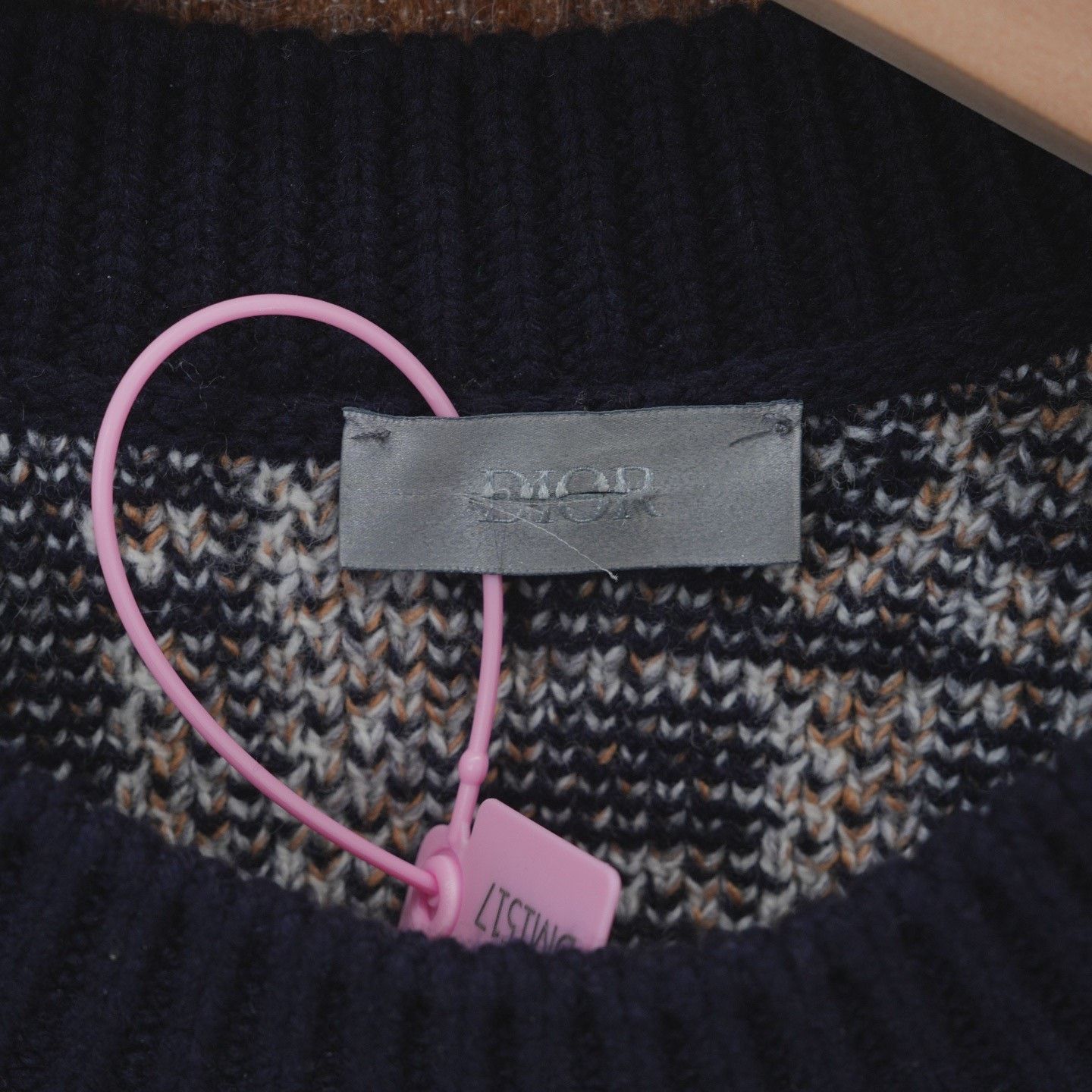 Dior Dior Monogram Logo Wool Knit Sweater Size US M / EU 48-50 / 2 - 3 Thumbnail