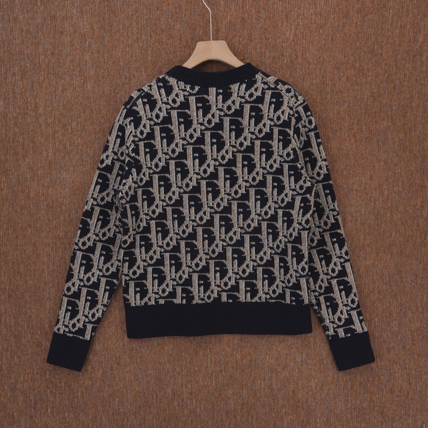 Dior Dior Monogram Logo Wool Knit Sweater Size US M / EU 48-50 / 2 - 2 Thumbnail