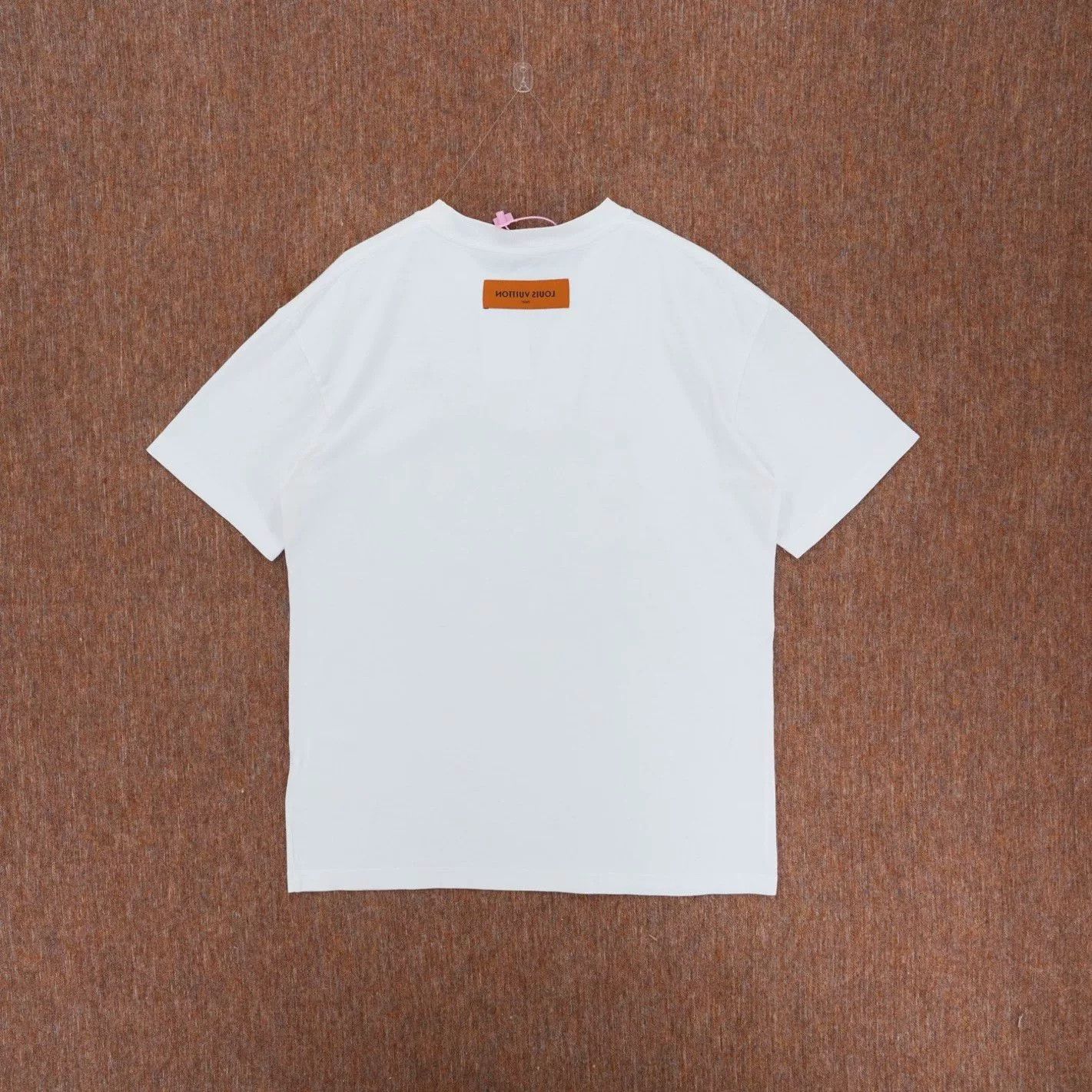 Louis Vuitton Louis Vuitton White Dove Short Sleeve Size US M / EU 48-50 / 2 - 2 Thumbnail