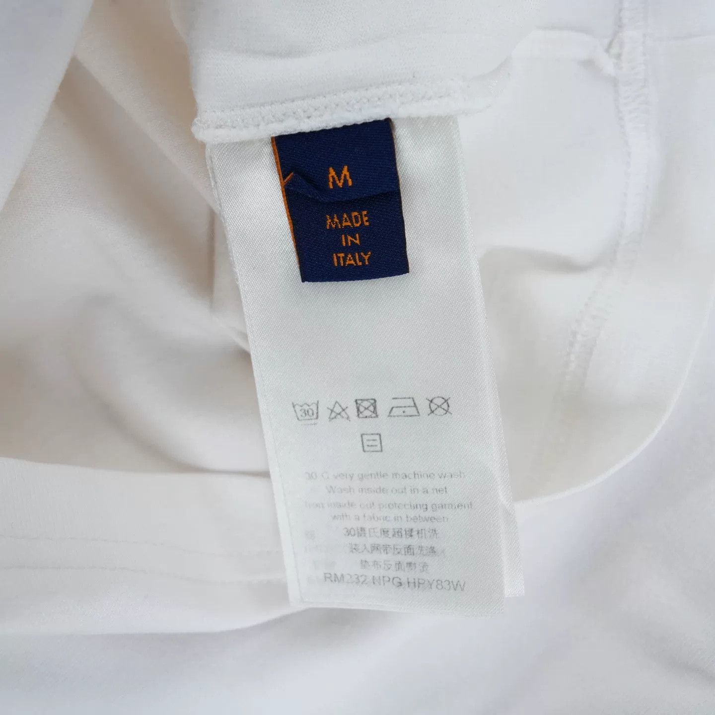 Louis Vuitton Louis Vuitton White Dove Short Sleeve Size US M / EU 48-50 / 2 - 6 Thumbnail