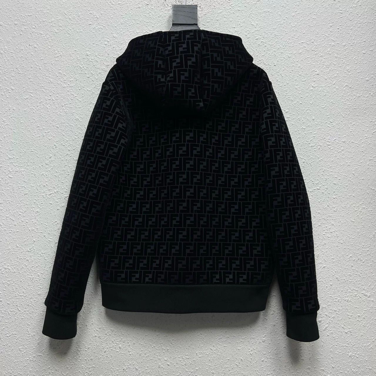 Fendi FENDI Flocked Double F Zip Hooded Jacket Size US S / EU 44-46 / 1 - 2 Thumbnail