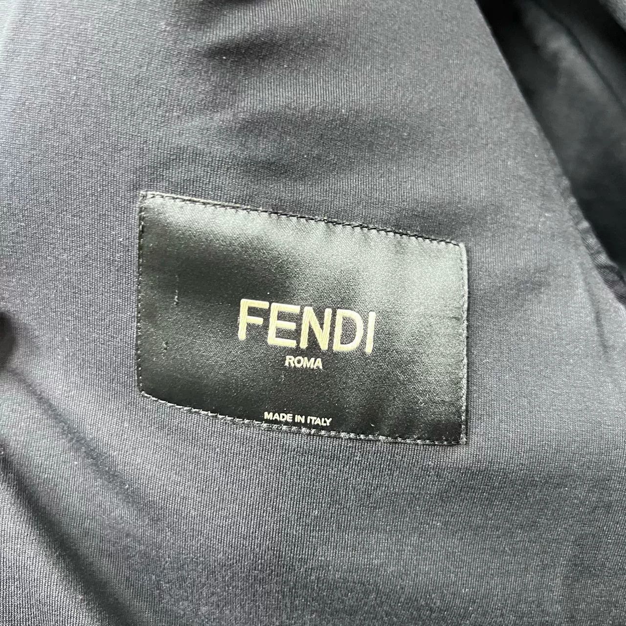 Fendi FENDI Flocked Double F Zip Hooded Jacket Size US S / EU 44-46 / 1 - 3 Thumbnail