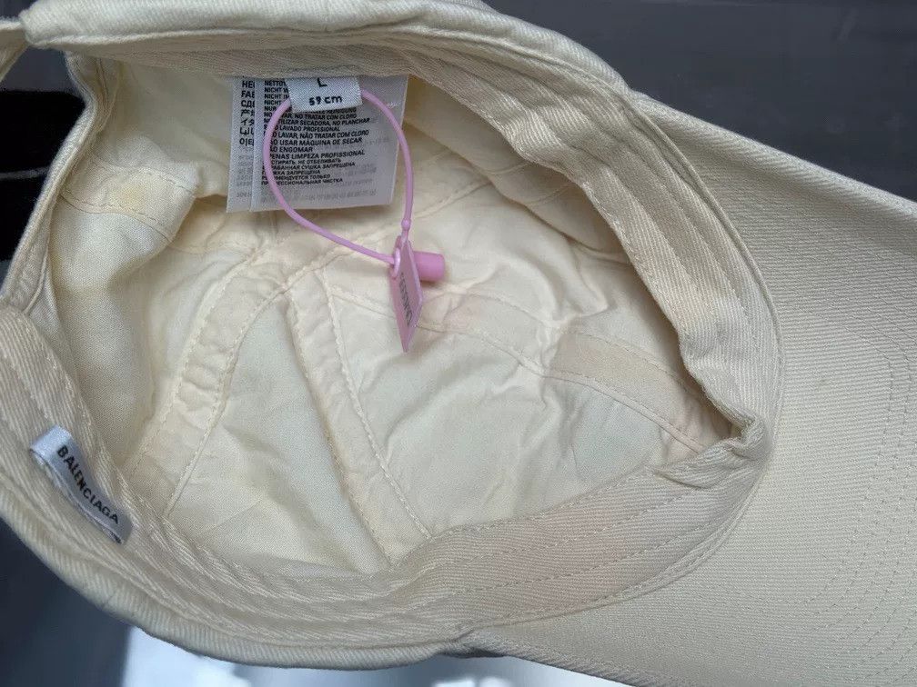 Balenciaga Balenciaga Double B Embroidered Baseball Cap Size ONE SIZE - 3 Thumbnail