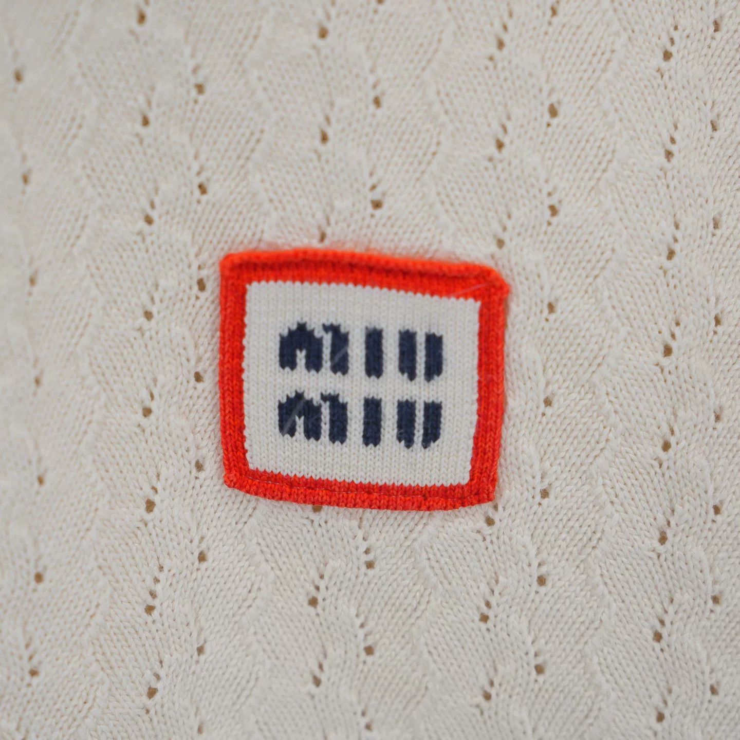 Miu Miu MIU MIU SS23 Letter Stripe Polo Shirt Size S / US 4 / IT 40 - 3 Thumbnail