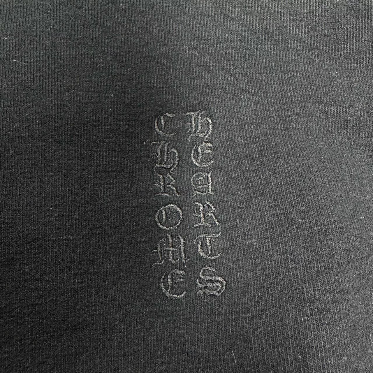 Chrome Hearts Chrome Hearts Sanskrit Cross Leather Patch Hoodie Size US XL / EU 56 / 4 - 6 Thumbnail