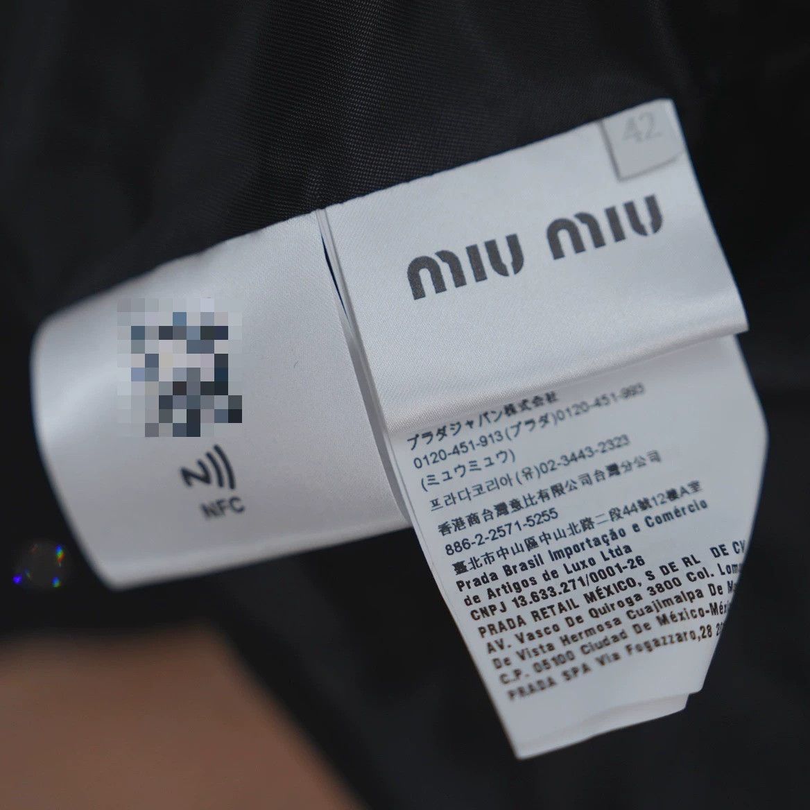 Miu Miu MIU MIU Crystal-Embellished Cropped Cady Jacket Size M / US 6-8 / IT 42-44 - 5 Thumbnail