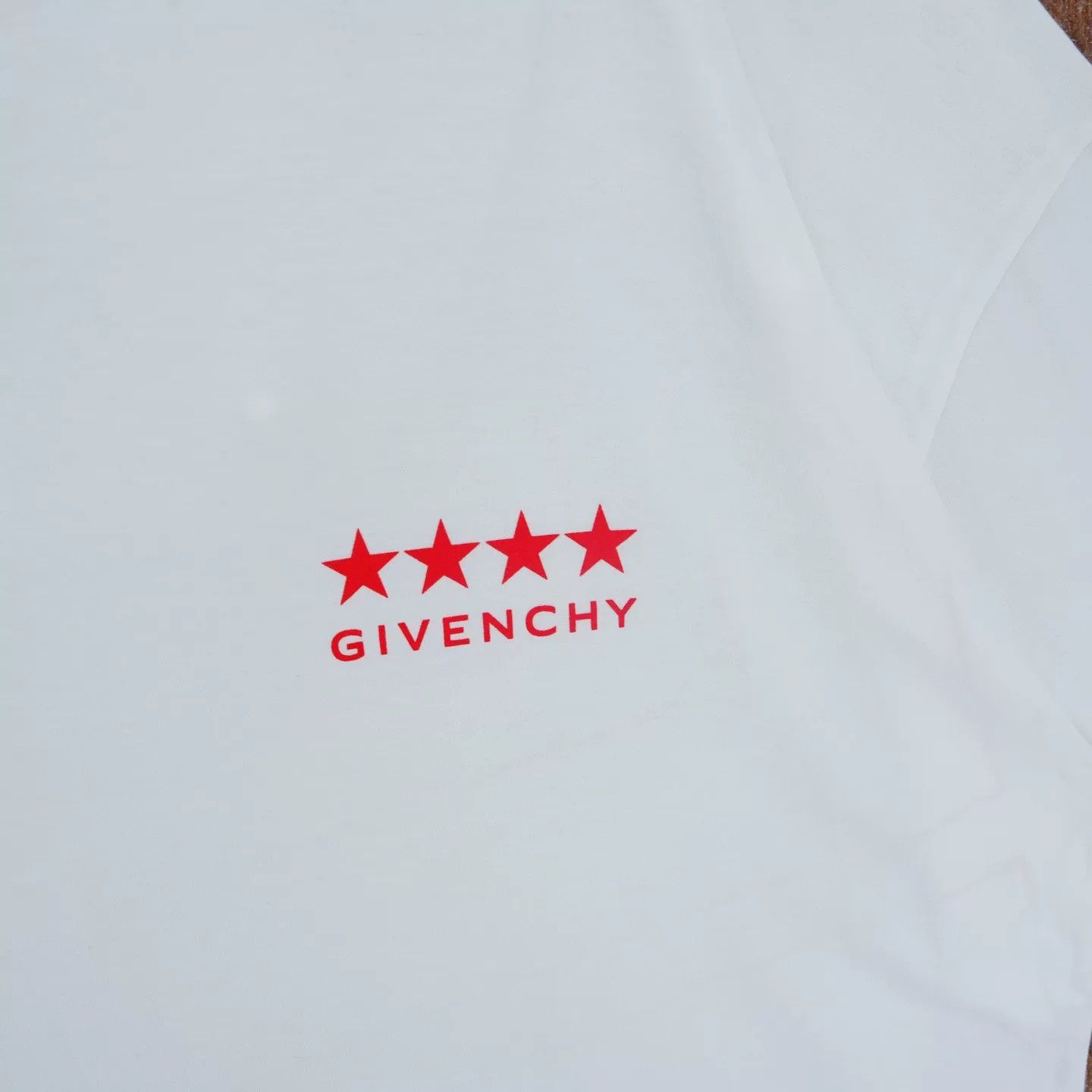 Givenchy Givenchy 24ss Chest Logo White T-Shirt Size US M / EU 48-50 / 2 - 3 Thumbnail