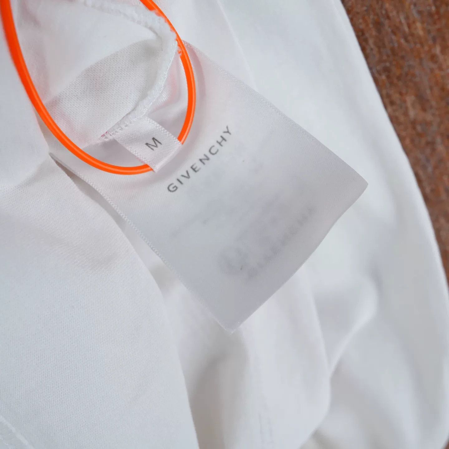 Givenchy Givenchy 24ss Chest Logo White T-Shirt Size US M / EU 48-50 / 2 - 5 Thumbnail