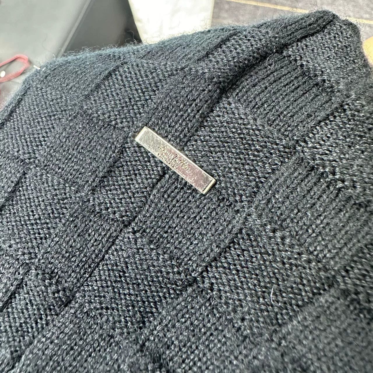 Louis Vuitton Louis Vuitton Checkerboard Knit Zip Jacket Size XS / US 0-2 / IT 36-38 - 5 Thumbnail
