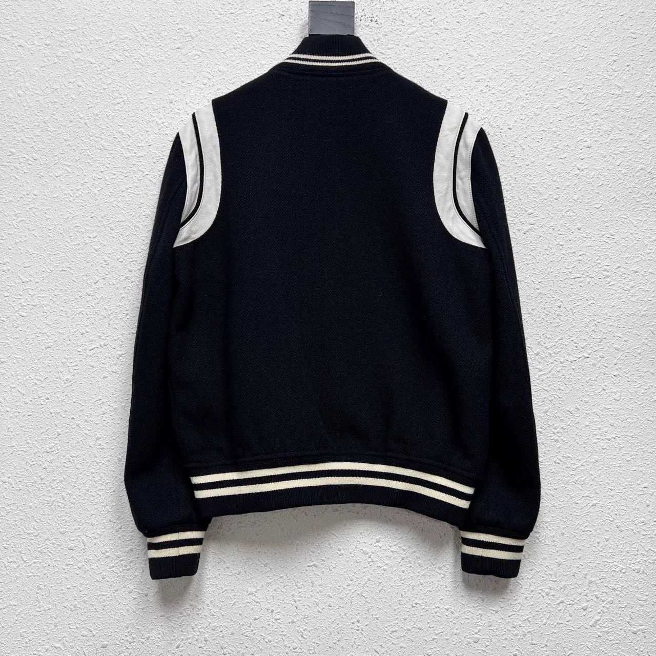 Saint Laurent Paris Saint Laurent SLP Wool Baseball Jacket Size US S / EU 44-46 / 1 - 2 Thumbnail