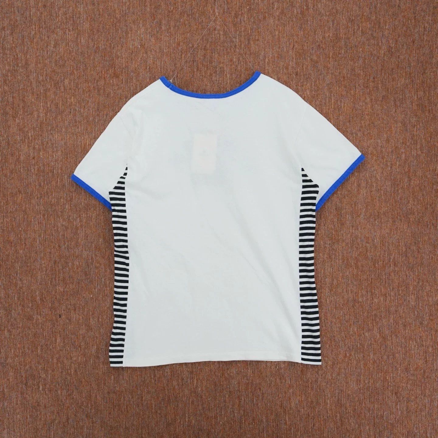 Louis Vuitton Louis Vuitton Striped Logo Lettering T-shirt Size US M / EU 48-50 / 2 - 2 Thumbnail