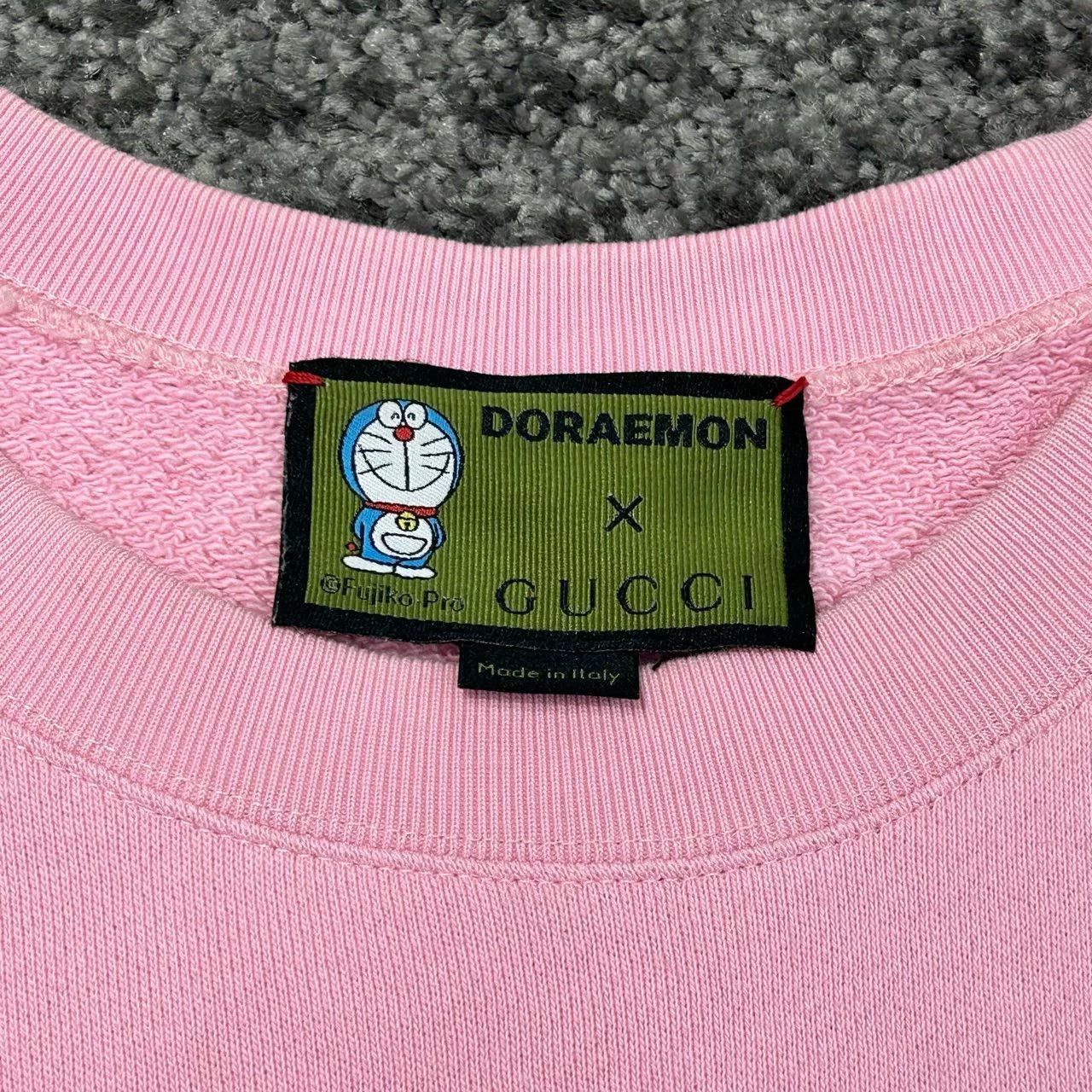 Gucci Gucci Doraemon Pullover Sweatshirt DY7075 Size M / US 6-8 / IT 42-44 - 4 Thumbnail