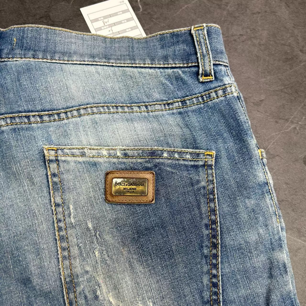 Dolce & Gabbana Dolce&Gabbana Washed Denim Jeans Size US 34 / EU 50 - 7 Thumbnail