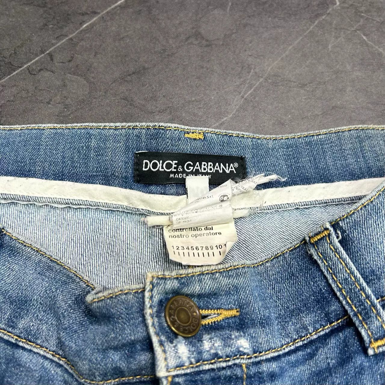 Dolce & Gabbana Dolce&Gabbana Washed Denim Jeans Size US 34 / EU 50 - 4 Thumbnail