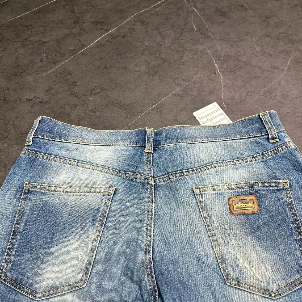 Dolce & Gabbana Dolce&Gabbana Washed Denim Jeans Size US 34 / EU 50 - 6 Thumbnail