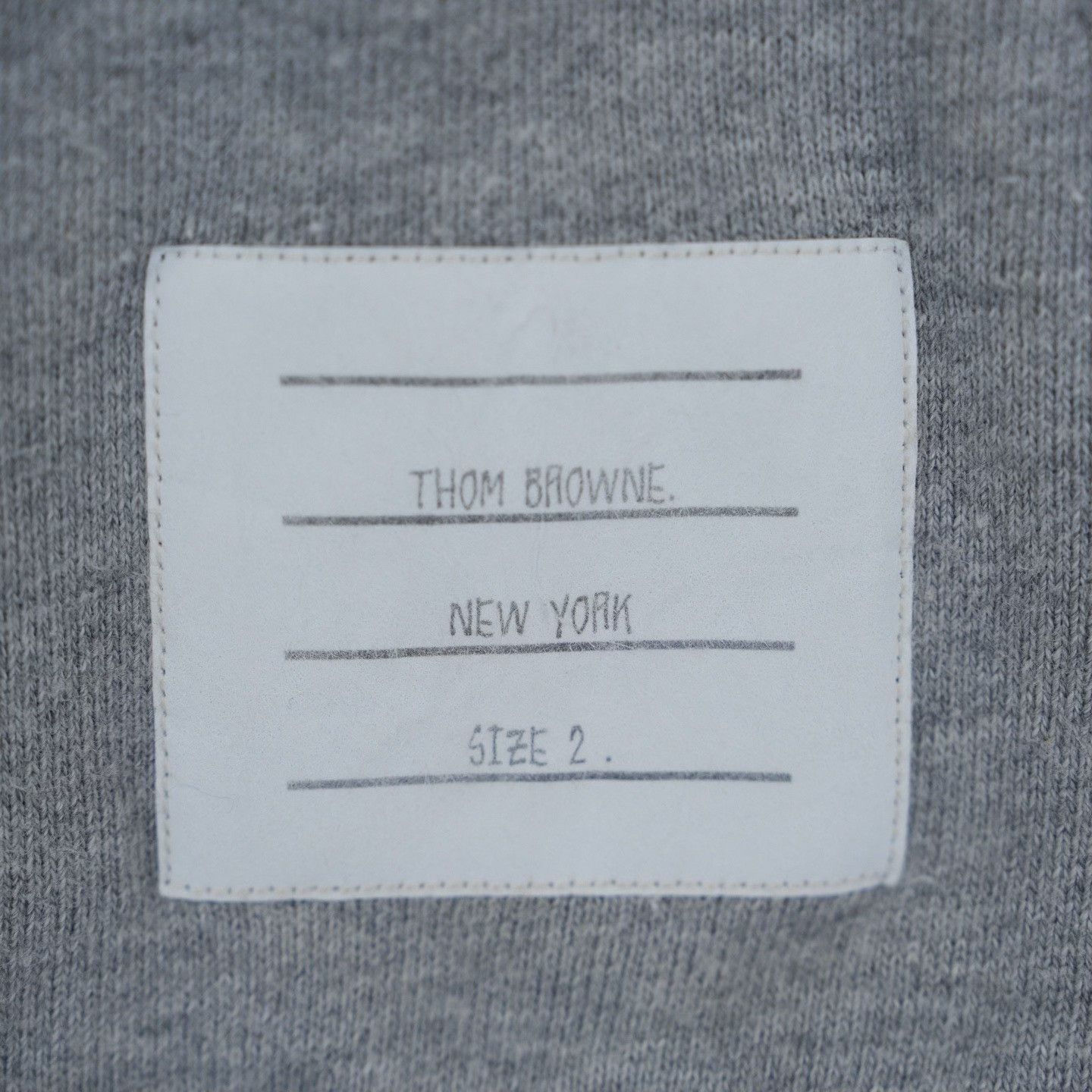 Thom Browne Thom Browne Back Three-Stripe Pullover Hoodie Size US M / EU 48-50 / 2 - 4 Thumbnail
