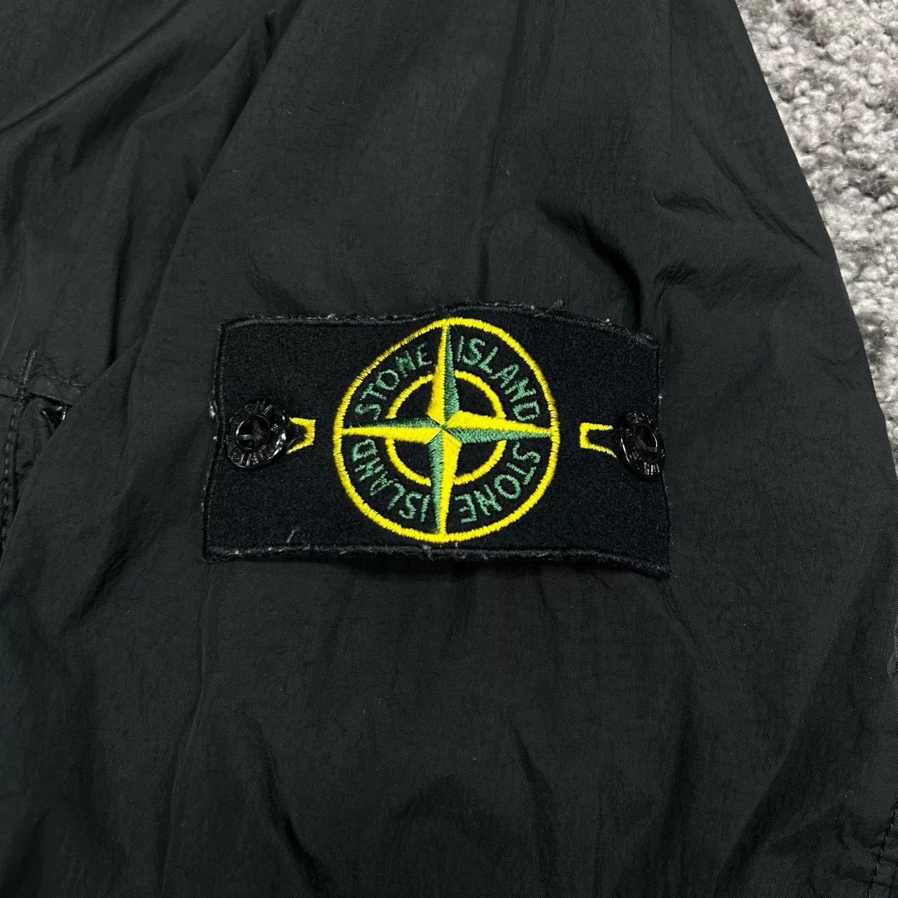 Stone Island Stone Island Resin Nylon Fleece Track Jacket Size US M / EU 48-50 / 2 - 3 Thumbnail