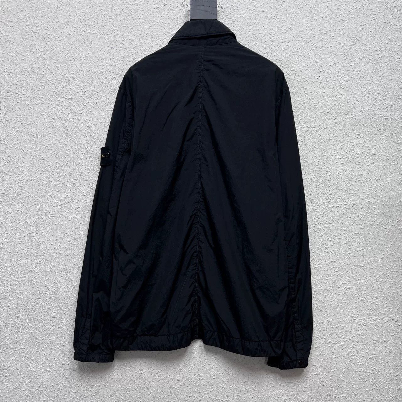Stone Island Stone Island Resin Nylon Fleece Track Jacket Size US M / EU 48-50 / 2 - 2 Thumbnail