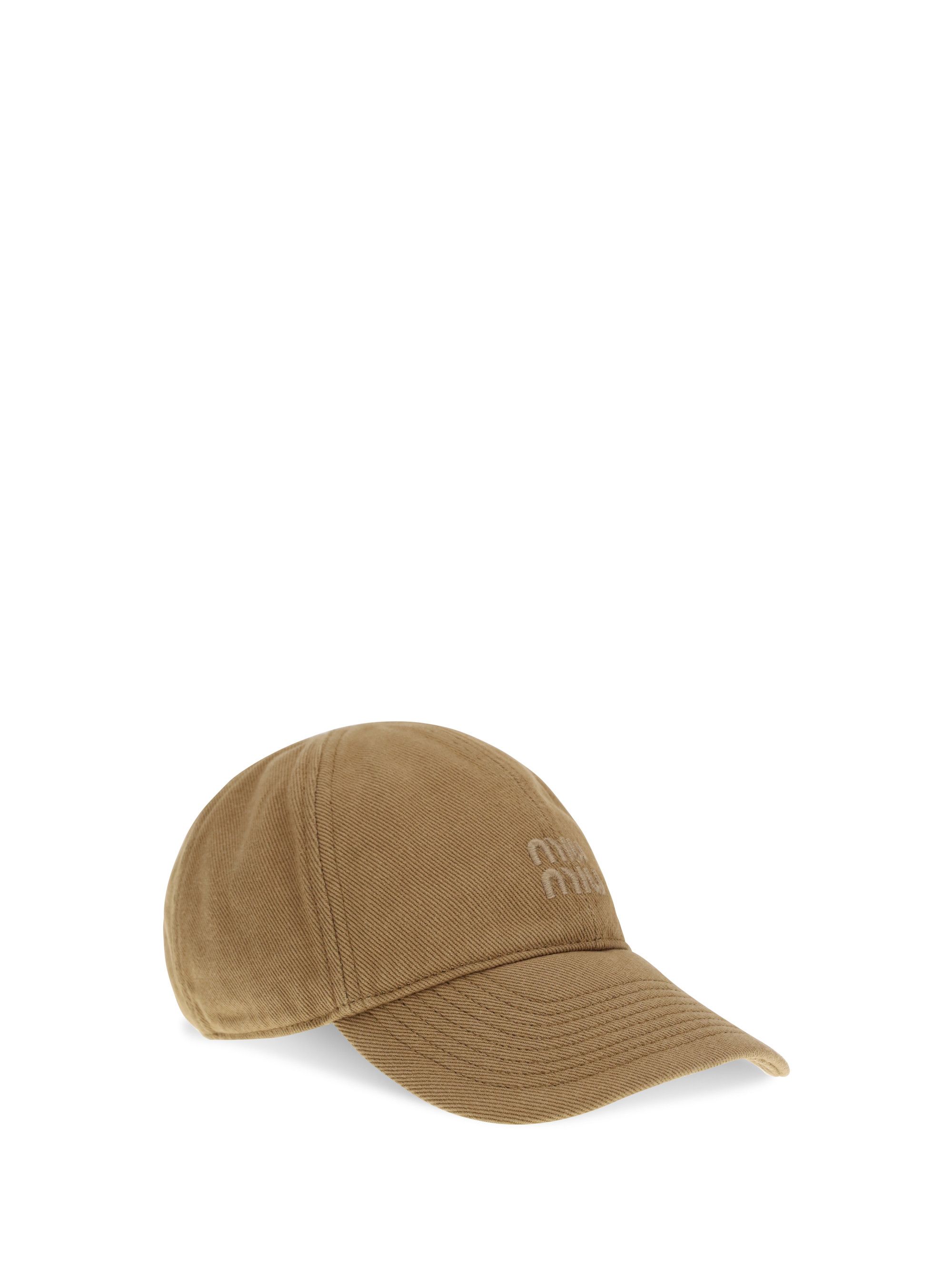Miu Miu Cotton Baseball Cap Size ONE SIZE - 2 Thumbnail