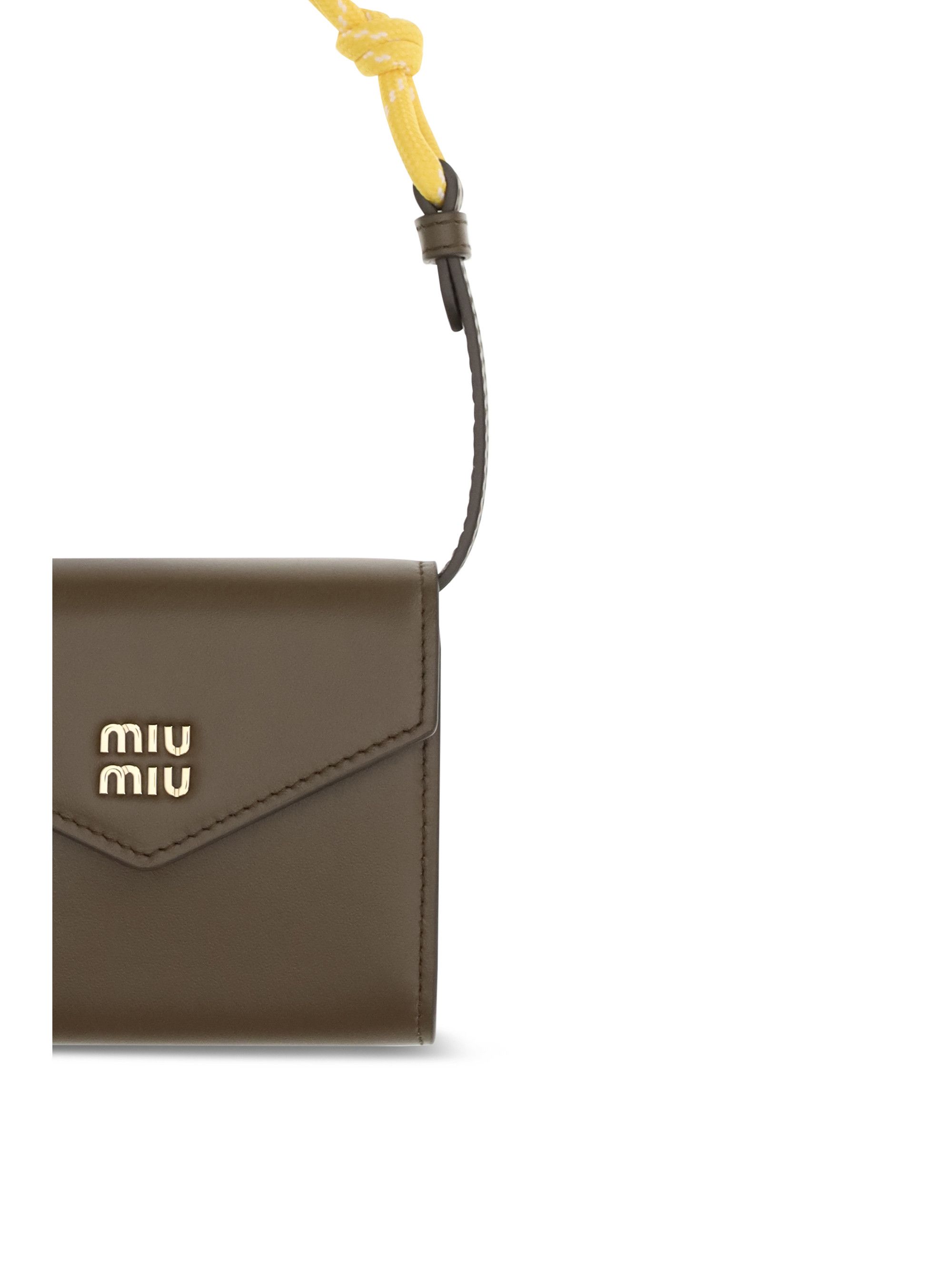 Miu Miu Rope Handle Wallet Size ONE SIZE - 3 Thumbnail