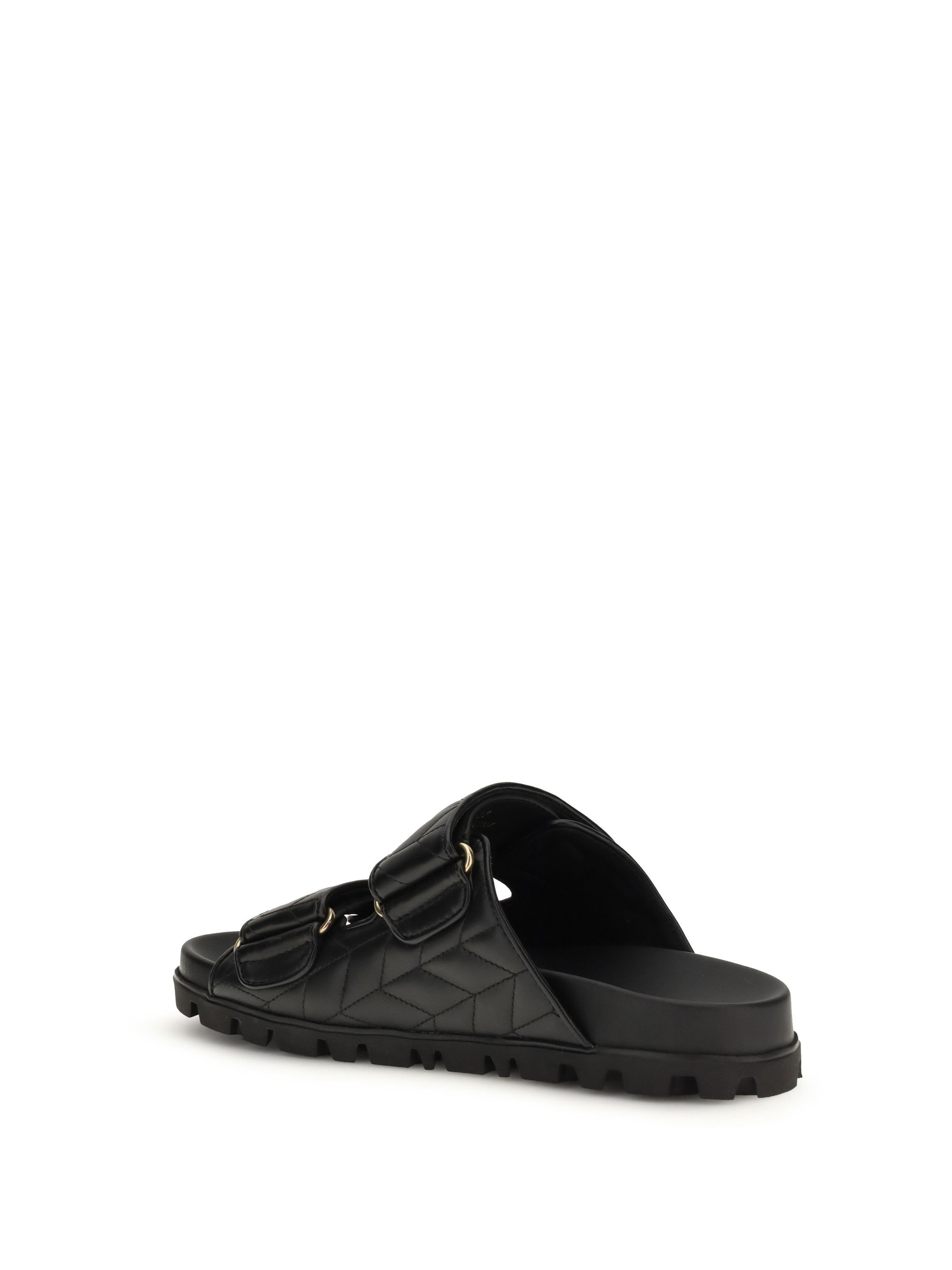 Miu Miu Nappa leather Slippers Size US 8.5 / IT 38.5 - 3 Thumbnail