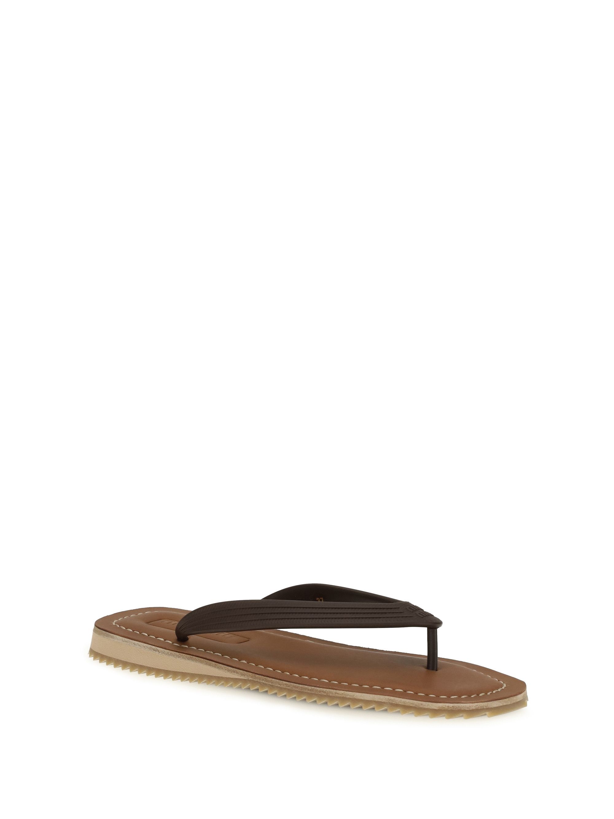 Miu Miu Flip-flop Sandals Size US 8 / IT 38 - 2 Thumbnail