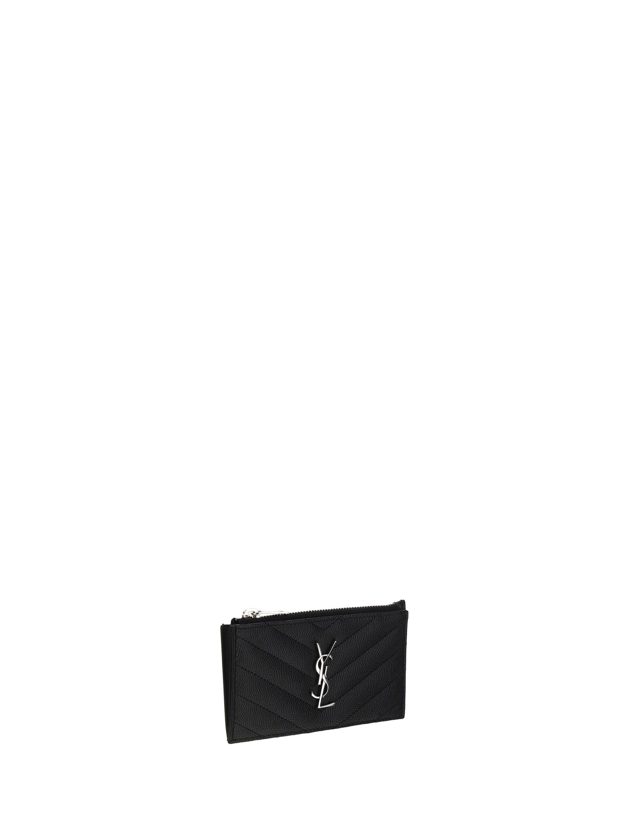Saint Laurent Paris Credit Card Holder Size ONE SIZE - 2 Thumbnail