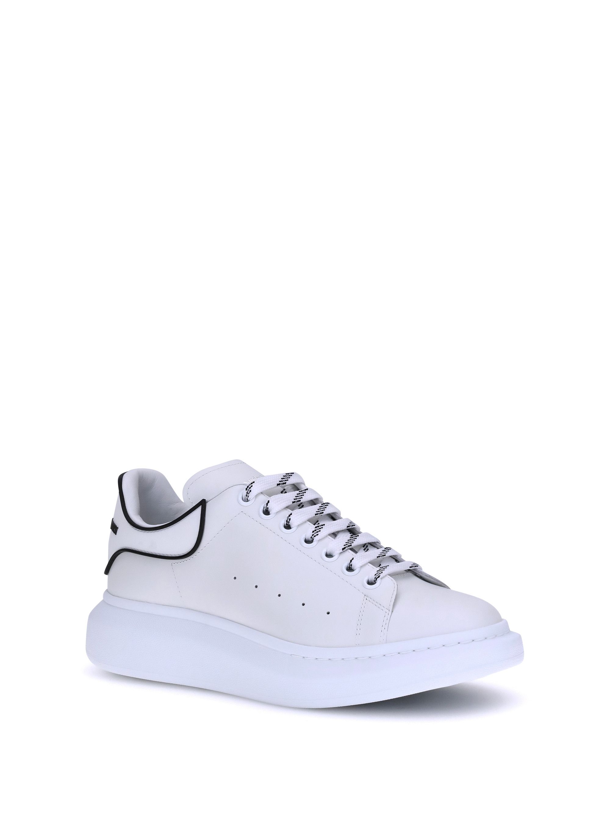 Alexander McQueen Leather Sneakers Size US 7 / EU 40 - 2 Thumbnail