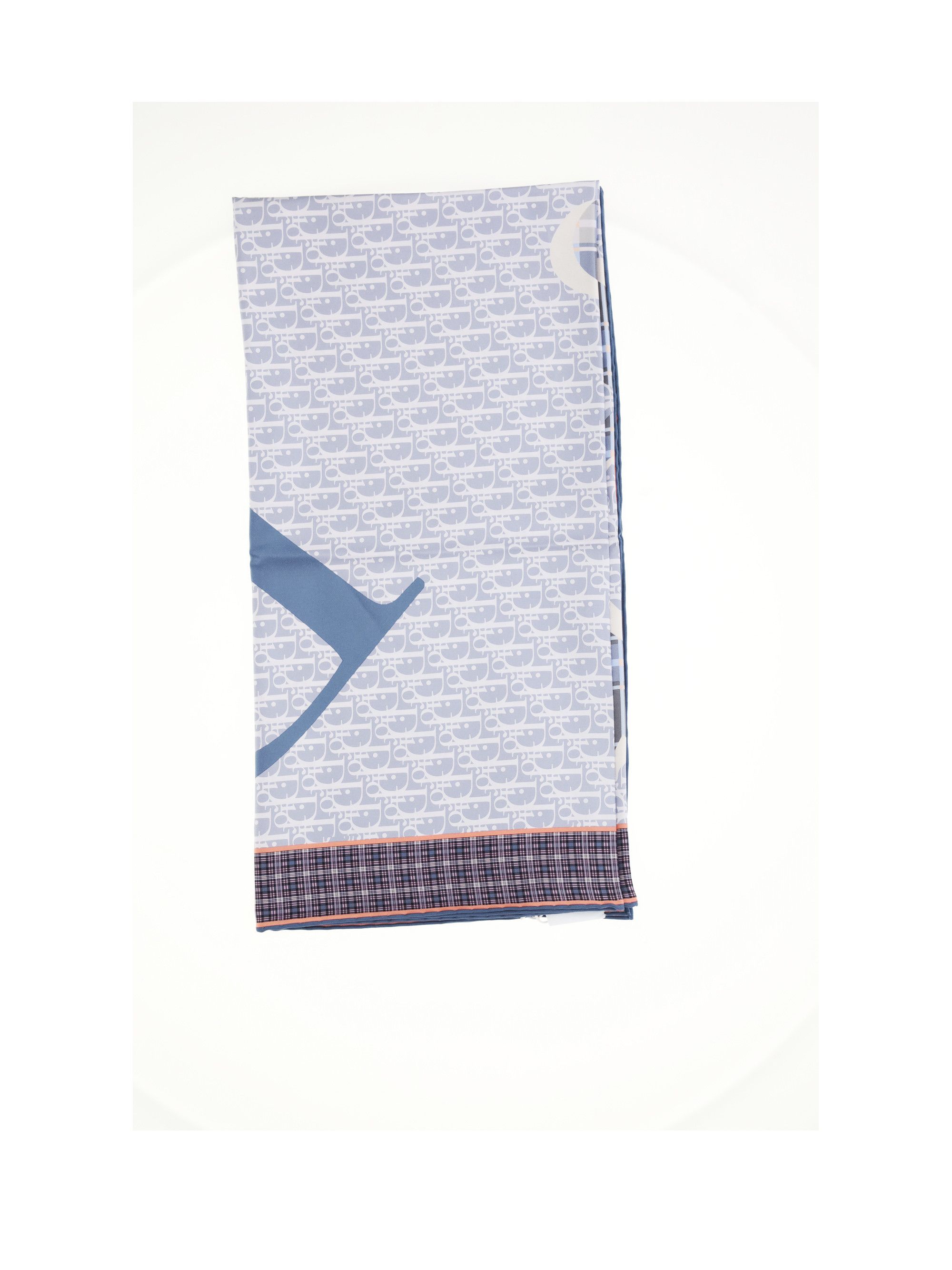 Dior 90X90 DIOR INFINI TARTAN Size ONE SIZE - 2 Thumbnail