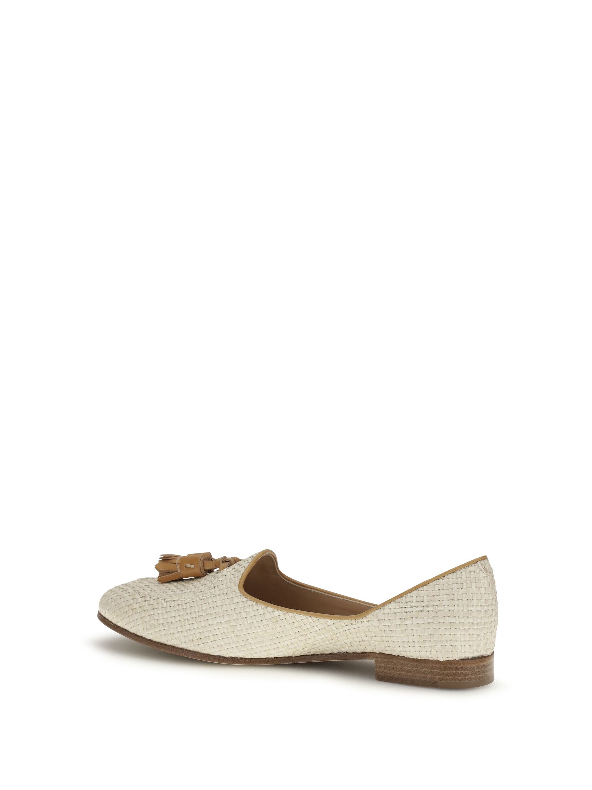 Fratelli Rossetti Raffia Loafers Size US 8 / IT 38 - 3 Thumbnail