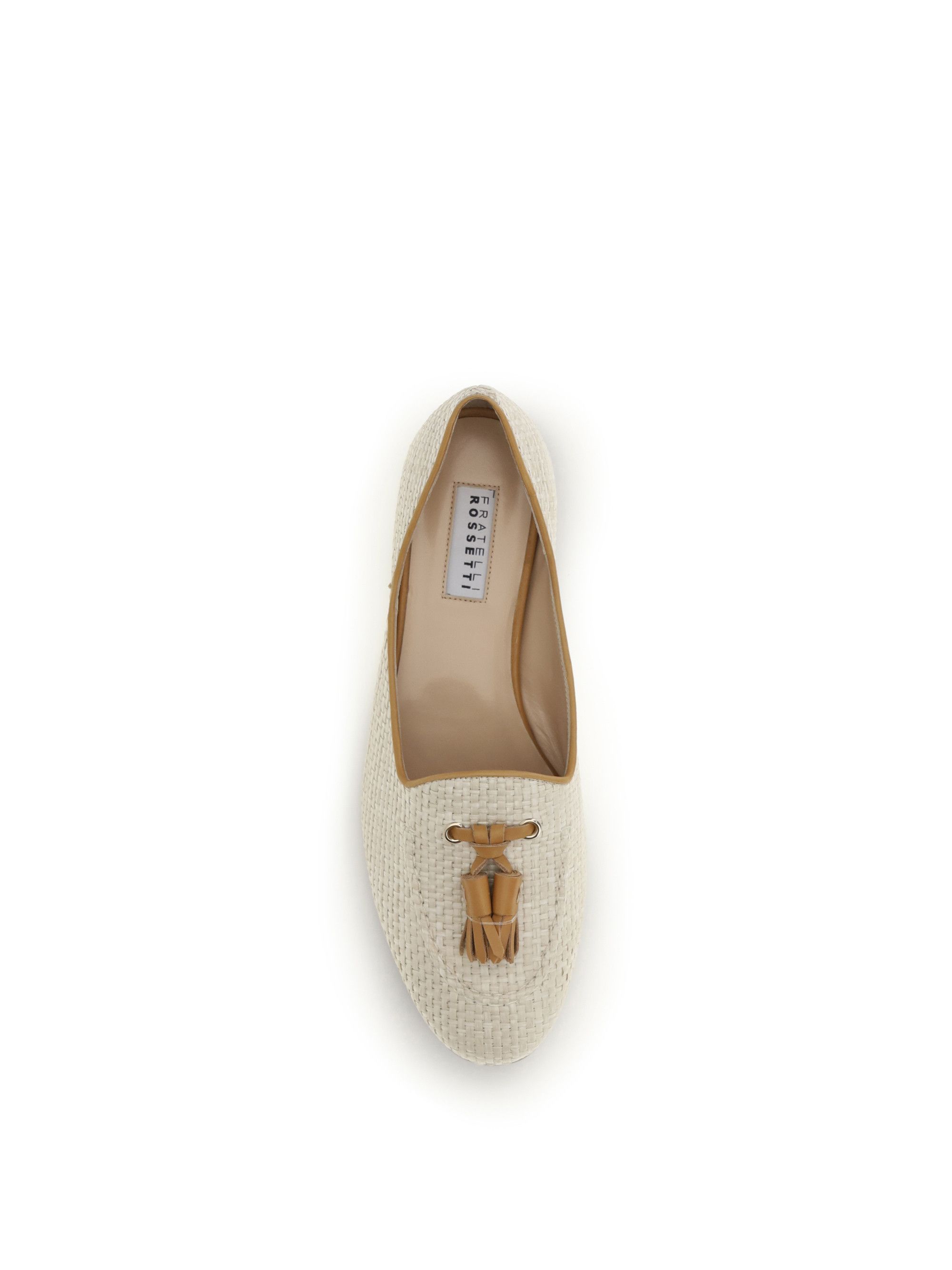 Fratelli Rossetti Raffia Loafers Size US 9 / IT 39 - 4 Thumbnail