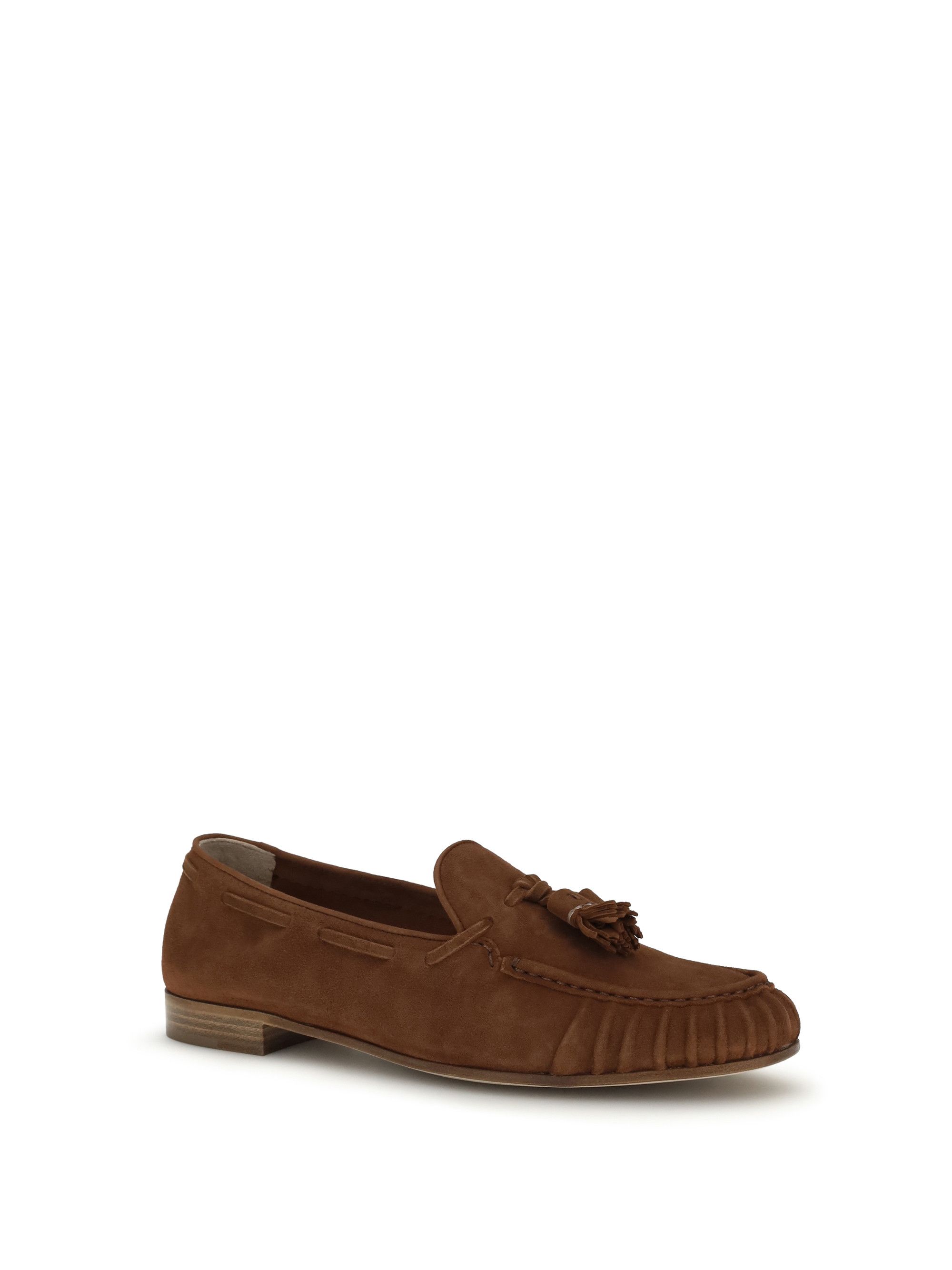 Fratelli Rossetti Brera suede Loafers Size US 6 / IT 36 - 2 Thumbnail