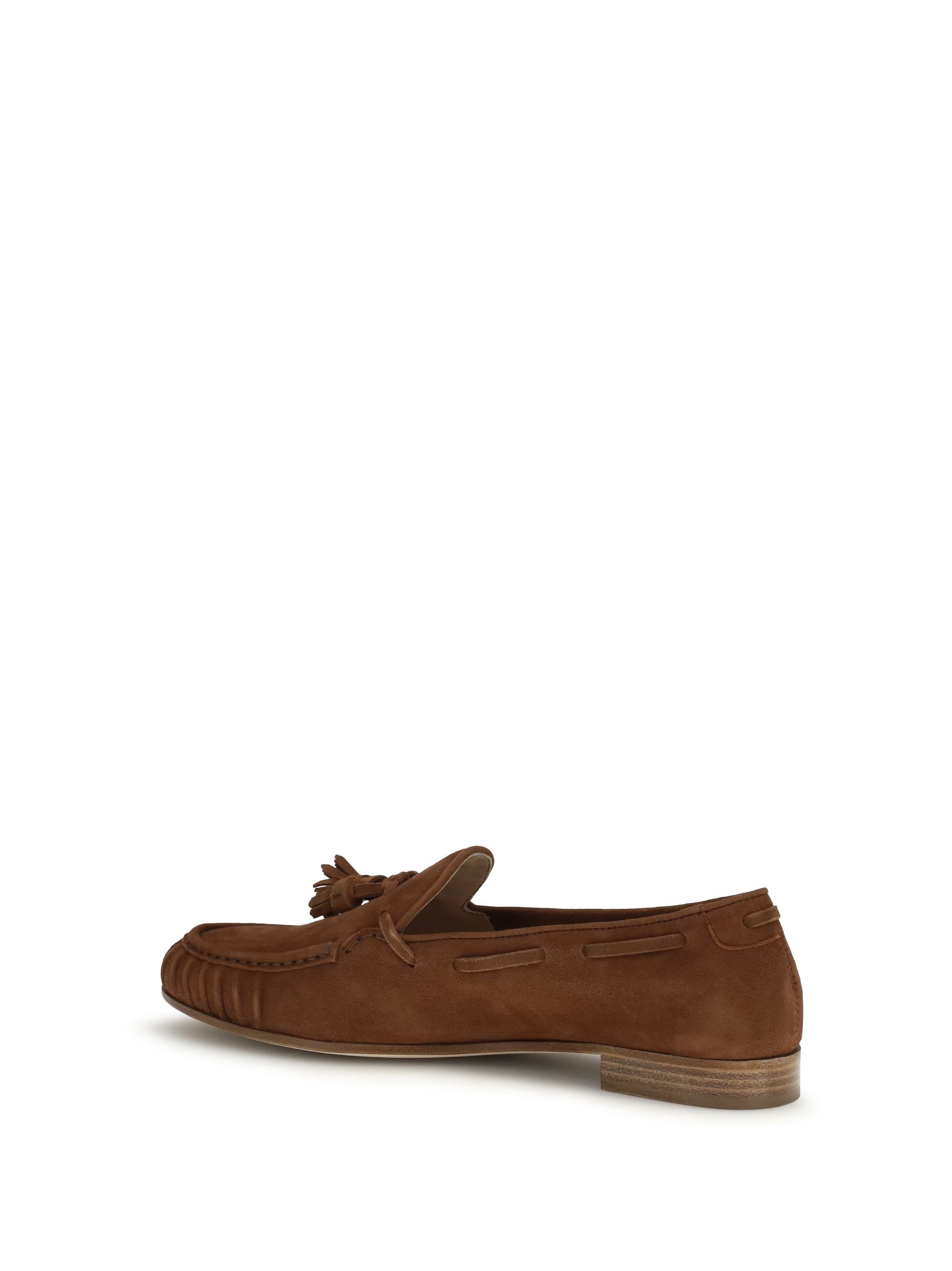 Fratelli Rossetti Brera suede Loafers Size US 6 / IT 36 - 3 Thumbnail