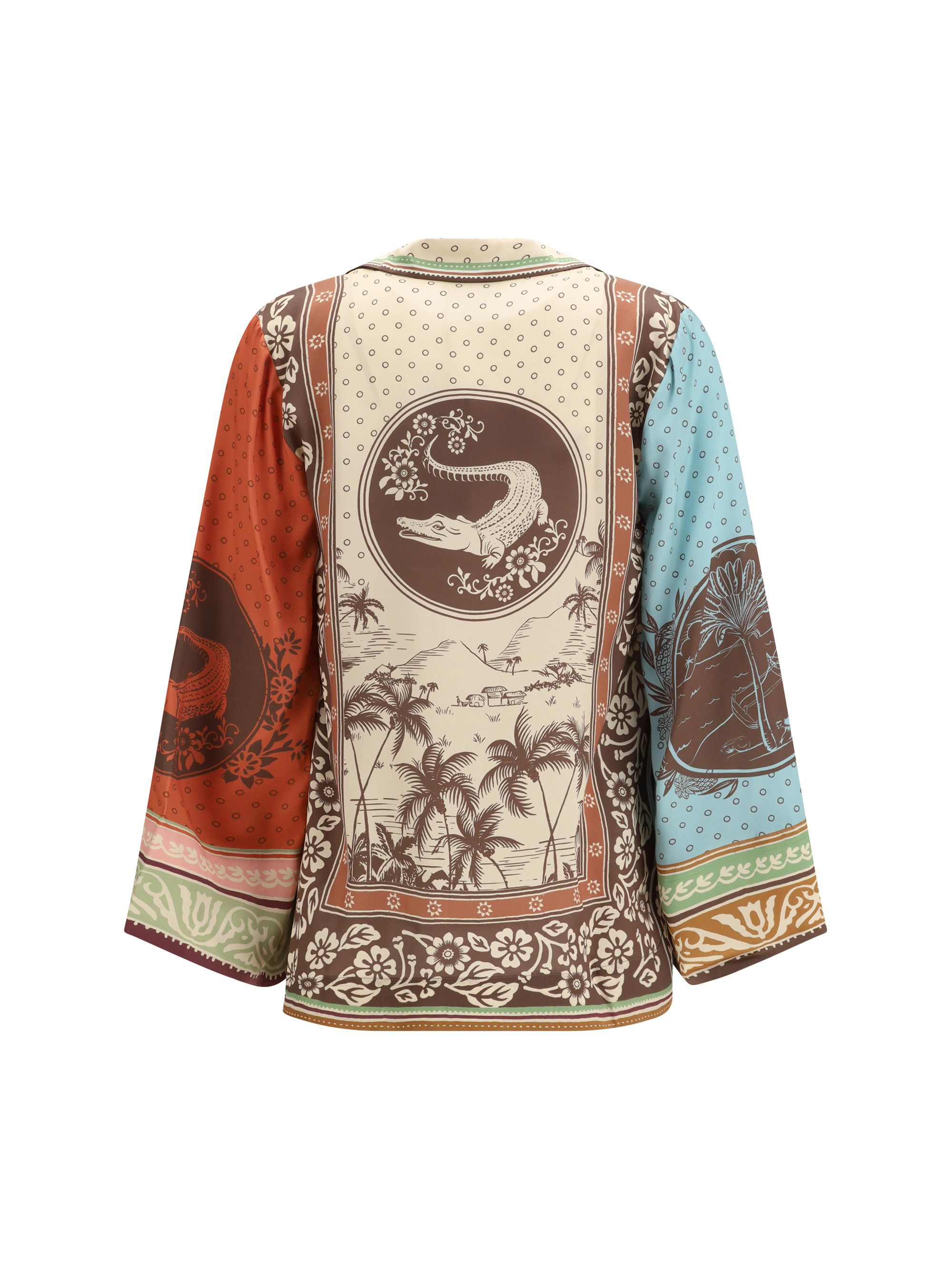 ALEMAIS Alberta silk Shirt Size S / US 4 / IT 40 - 2 Thumbnail