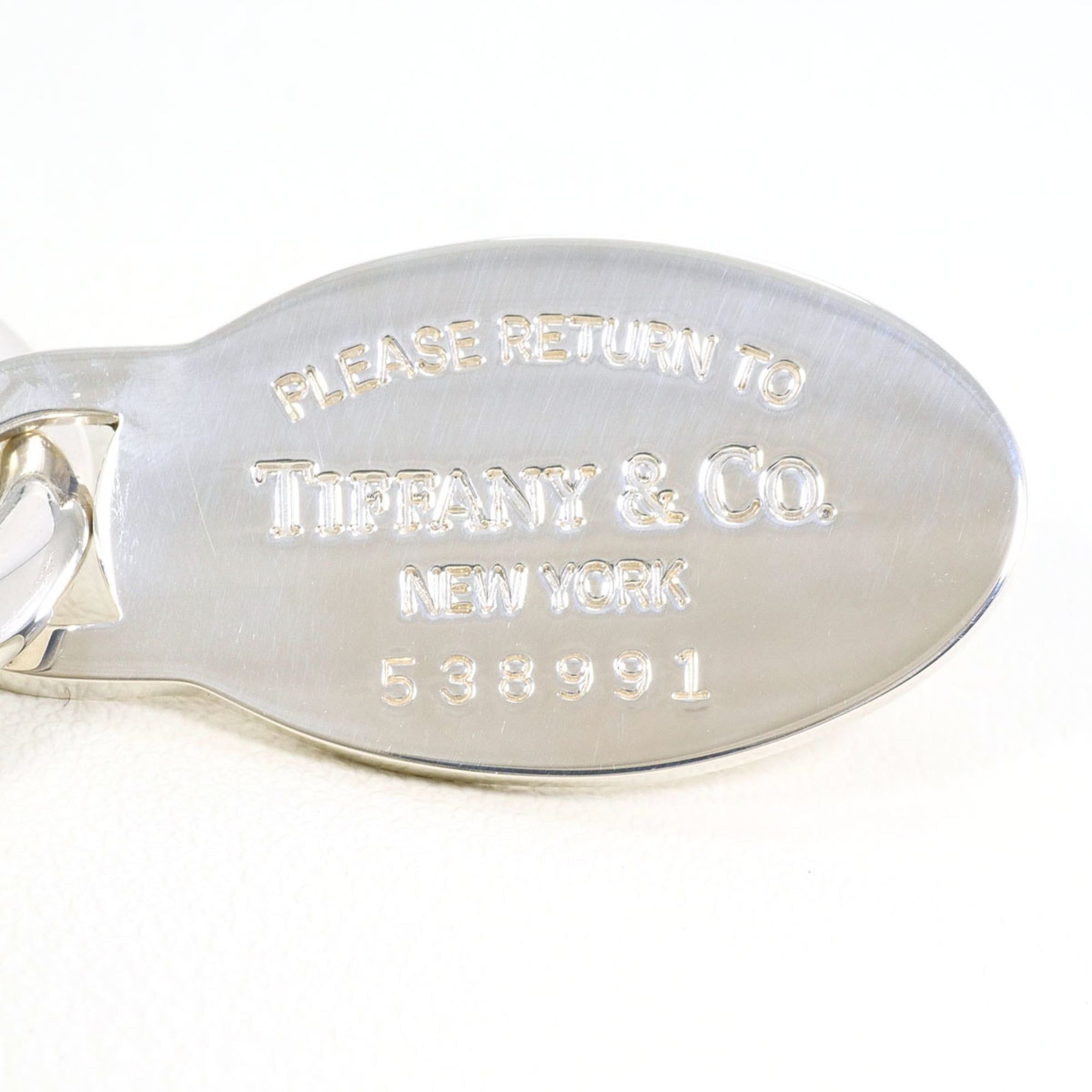Tiffany & Co. Tiffany & Co. Return to the World Keyring, Silver, Total Weight 21.4g, Jewelry, Free Shipping, Like New, Gift Wrapping Size ONE SIZE - 3 Thumbnail