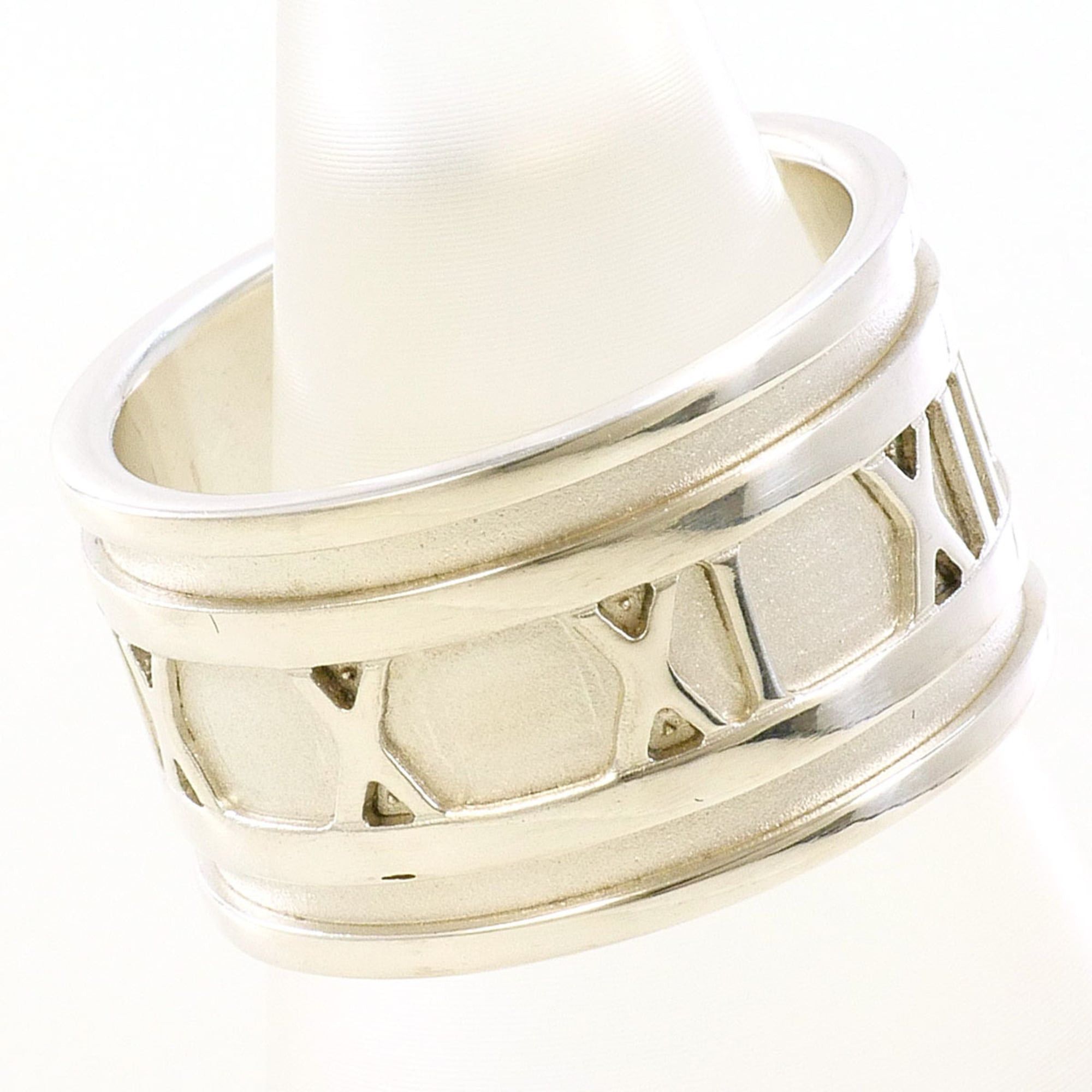 Tiffany & Co. Tiffany & Co. Atlas Wide Silver Ring, Size 1, Total Weight 10.0g, Jewelry, Free Shipping, Like New, Gift Wrapping Size ONE SIZE - 2 Thumbnail