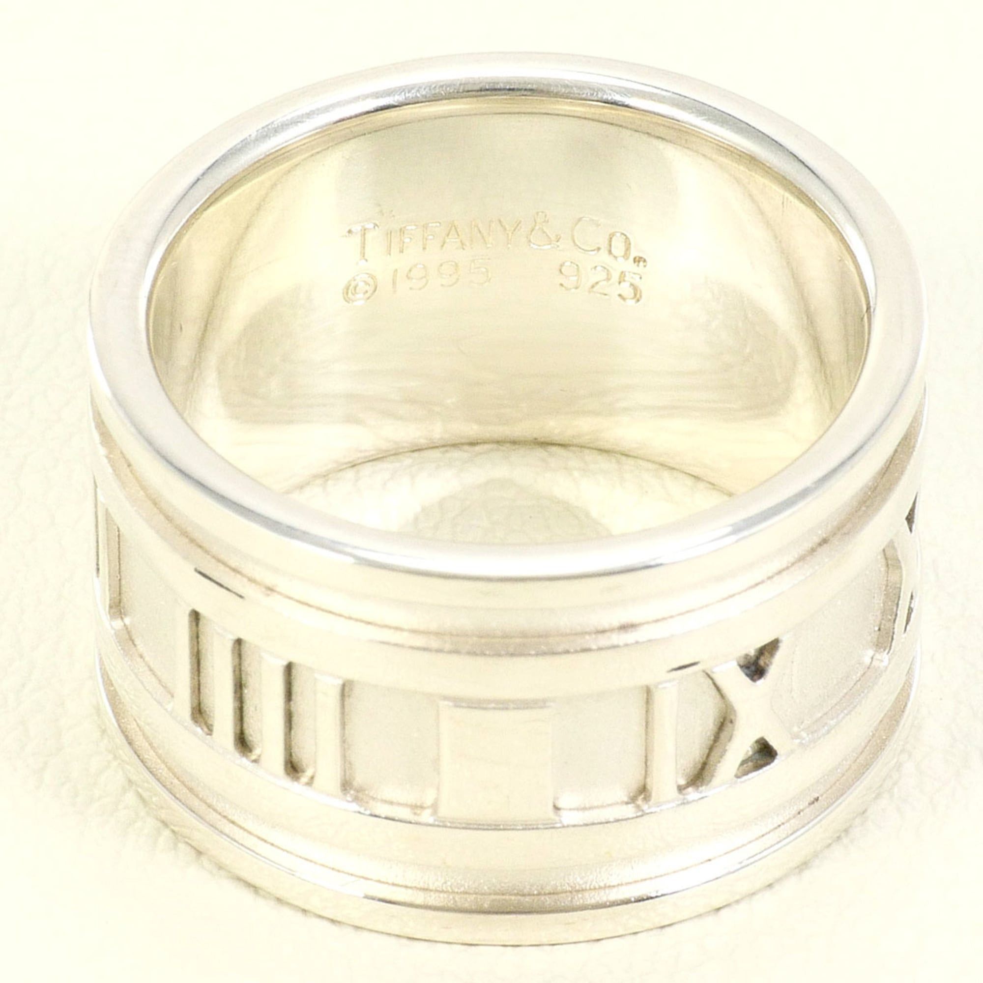Tiffany & Co. Tiffany & Co. Atlas Wide Silver Ring, Size 1, Total Weight 10.0g, Jewelry, Free Shipping, Like New, Gift Wrapping Size ONE SIZE - 3 Thumbnail