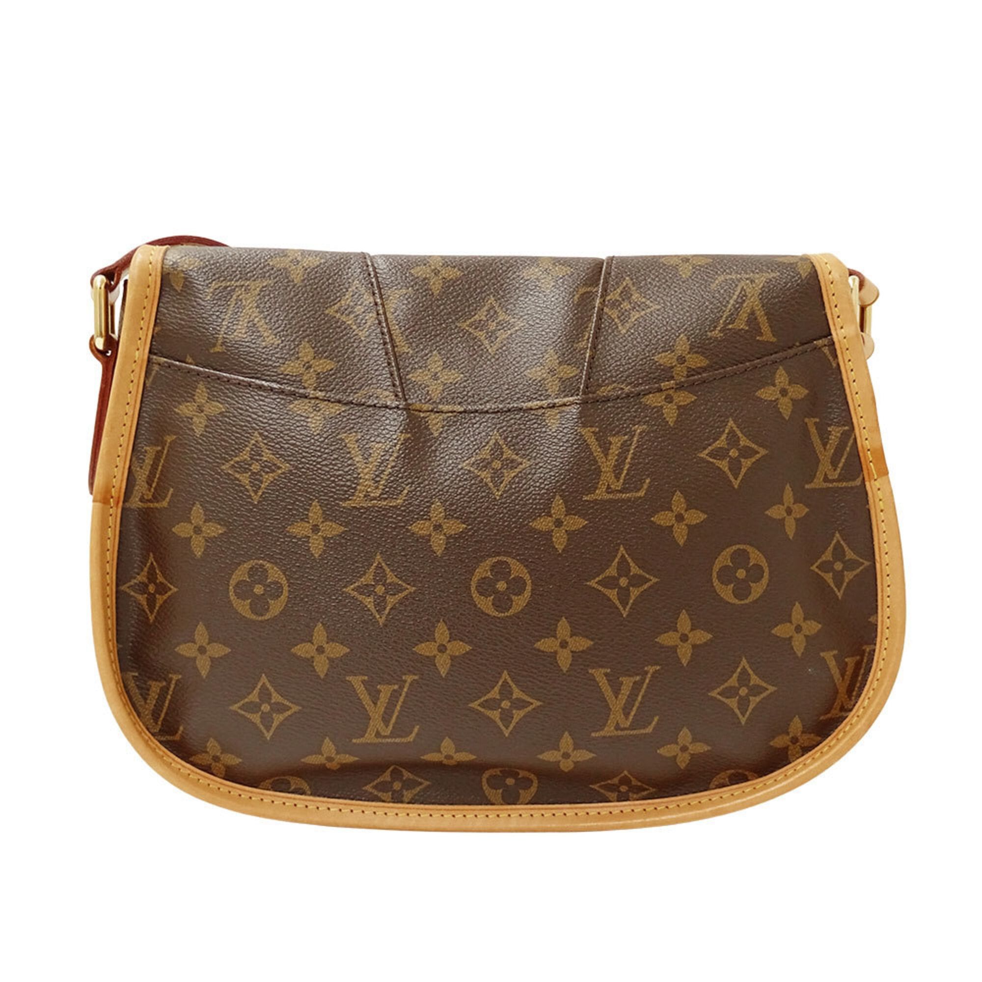 Louis Vuitton Louis Vuitton Women's Handbag, Brand Shoulder Bag, Monogram Canvas, Menilmontant PM, Brown, M40474, Crossbody, Flap Closure Size ONE SIZE - 2 Thumbnail