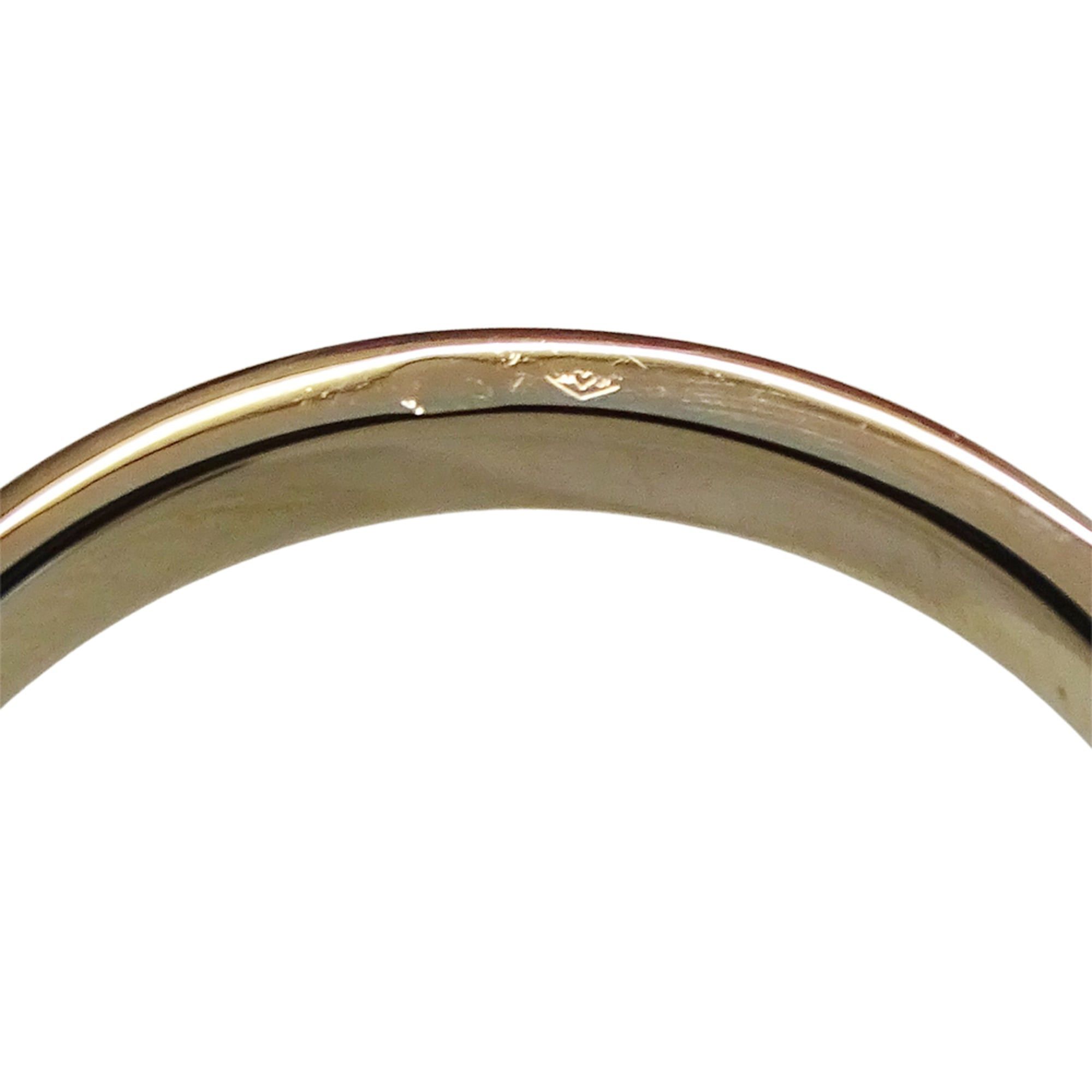 Cartier Cartier ring for women and men, brand name ring, 750YG, 750PG, 750WG, Vendome yellow gold, pink white size #58 (approx. 1/2), three-color jewelry. Size ONE SIZE - 9 Thumbnail