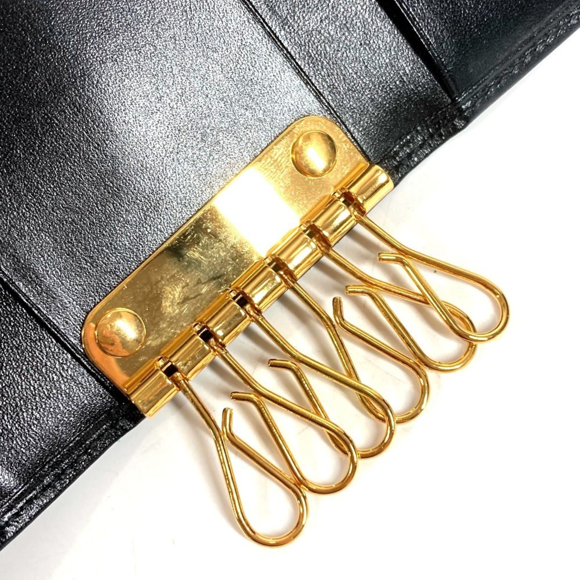 Cartier Cartier Pasha Logo 6-Key Case, Leather, Black, for Men and Women Size ONE SIZE - 9 Thumbnail