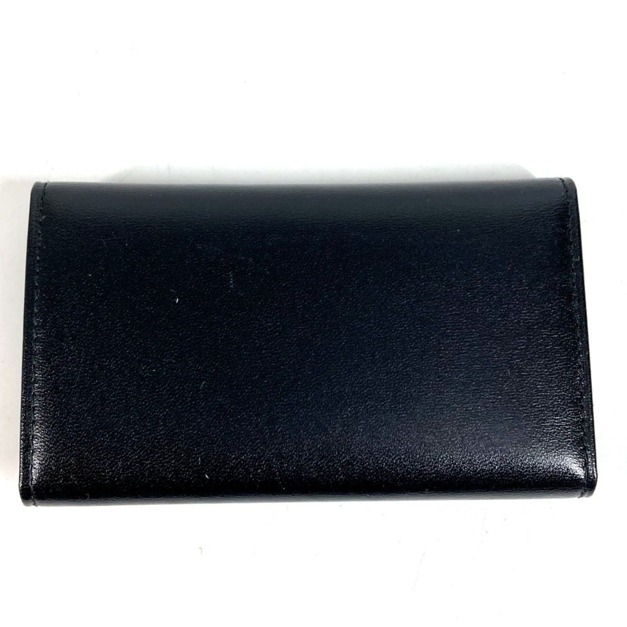 Cartier Cartier Pasha Logo 6-Key Case, Leather, Black, for Men and Women Size ONE SIZE - 6 Thumbnail