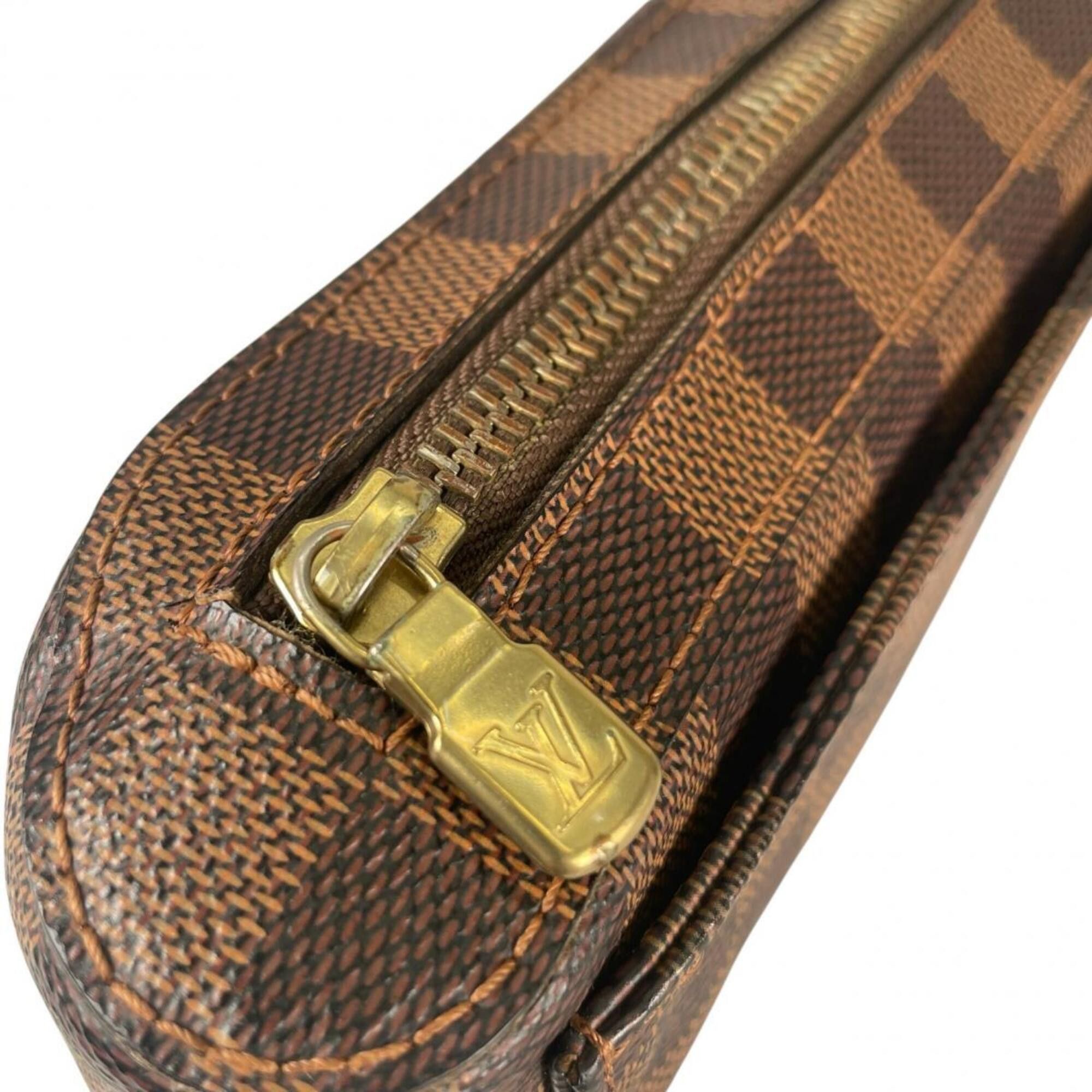 Louis Vuitton Louis Vuitton body bag, waist pouch, crossbody Geronimos, Damier canvas, N51994, brown Size ONE SIZE - 14 Thumbnail