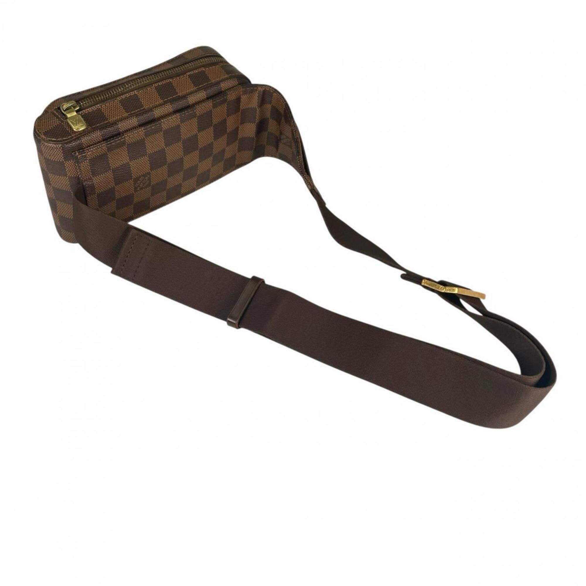 Louis Vuitton Louis Vuitton body bag, waist pouch, crossbody Geronimos, Damier canvas, N51994, brown Size ONE SIZE - 8 Thumbnail