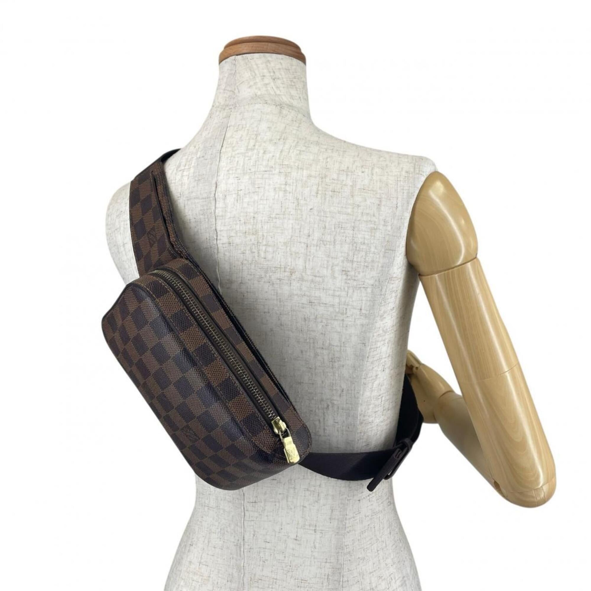 Louis Vuitton Louis Vuitton body bag, waist pouch, crossbody Geronimos, Damier canvas, N51994, brown Size ONE SIZE - 16 Thumbnail